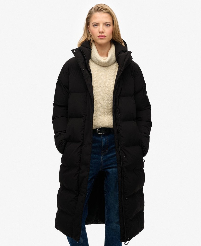 Doudoune Longue à Capuche, SUPERDRY