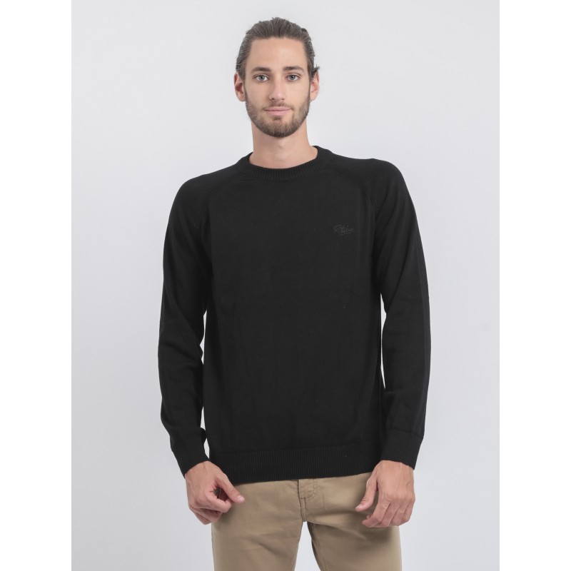 Pull Col Rond Pur Coton Loctudy, RITCHIE