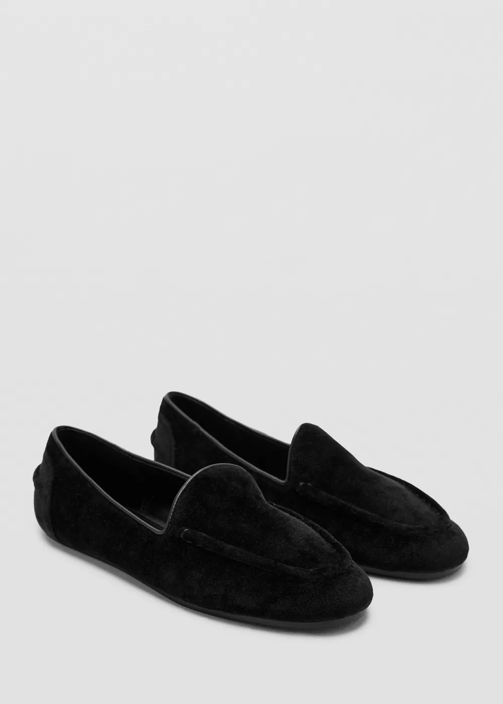 Mocassins velours, MANGO