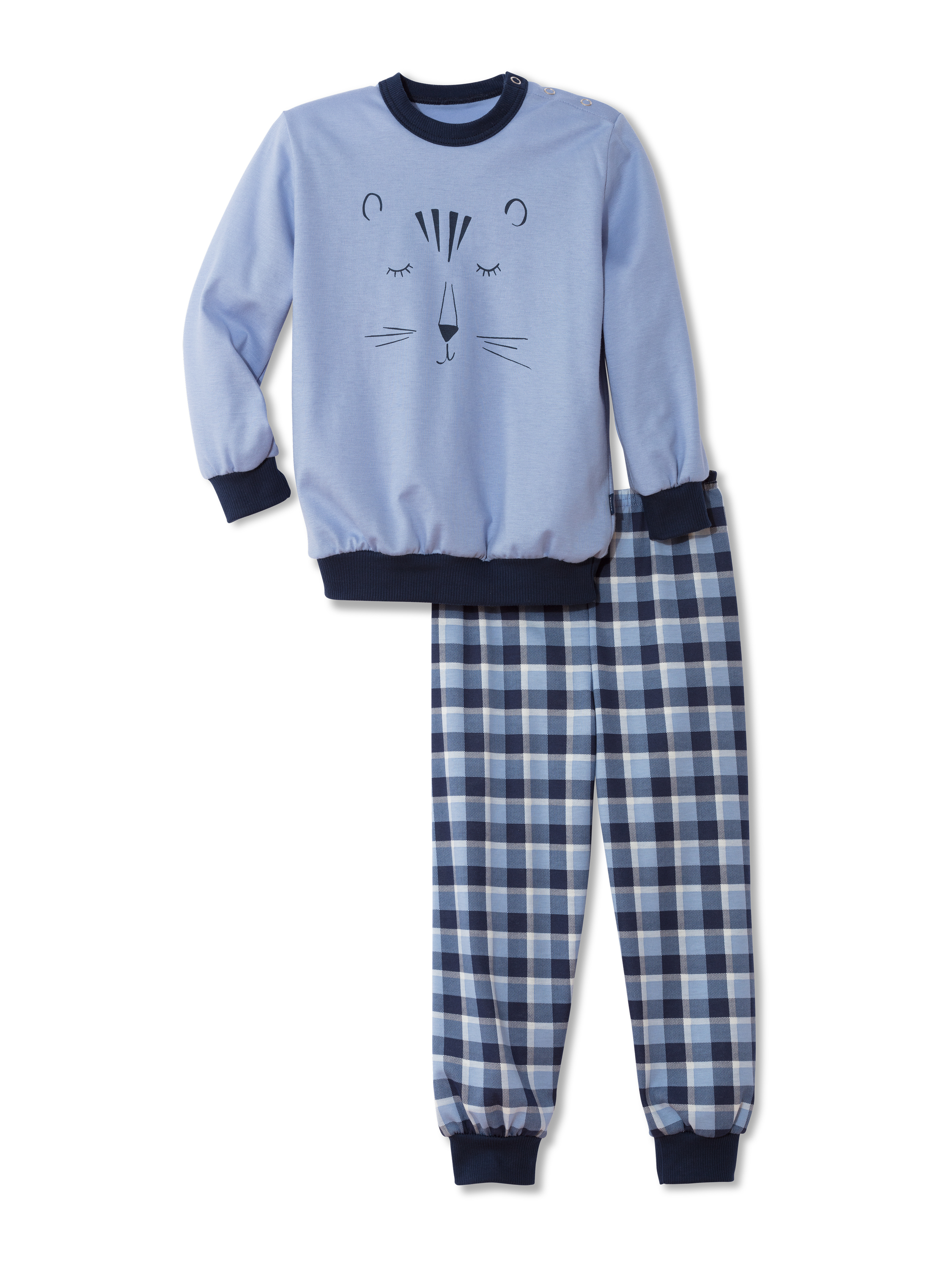 Pyjama avec bords élastiques manches longues Coton NIGHTS, CALIDA