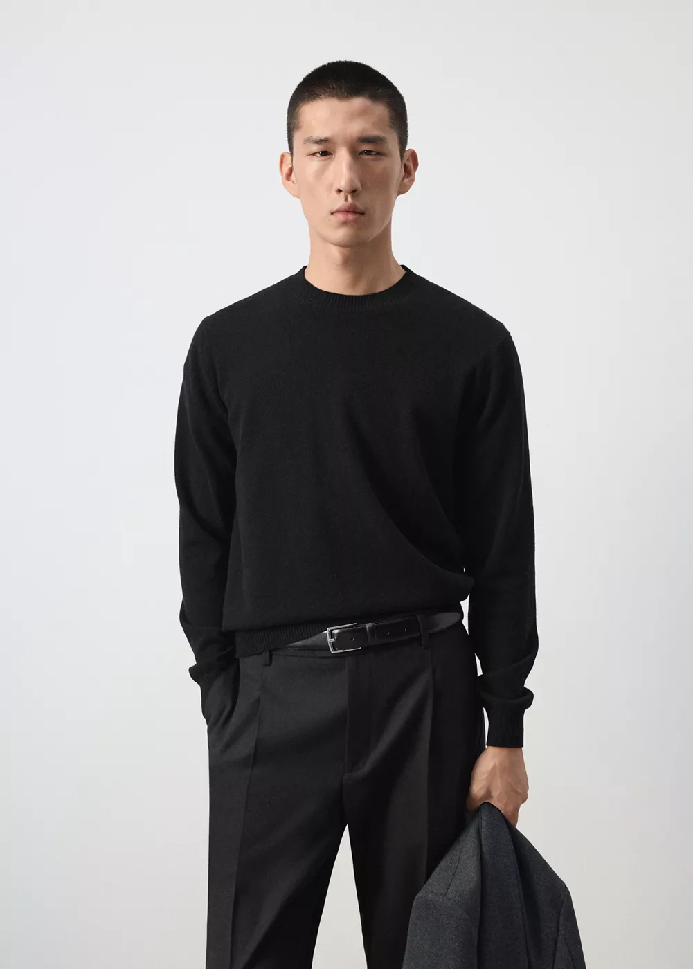 Pull 100 % laine maille fine, MANGO MAN