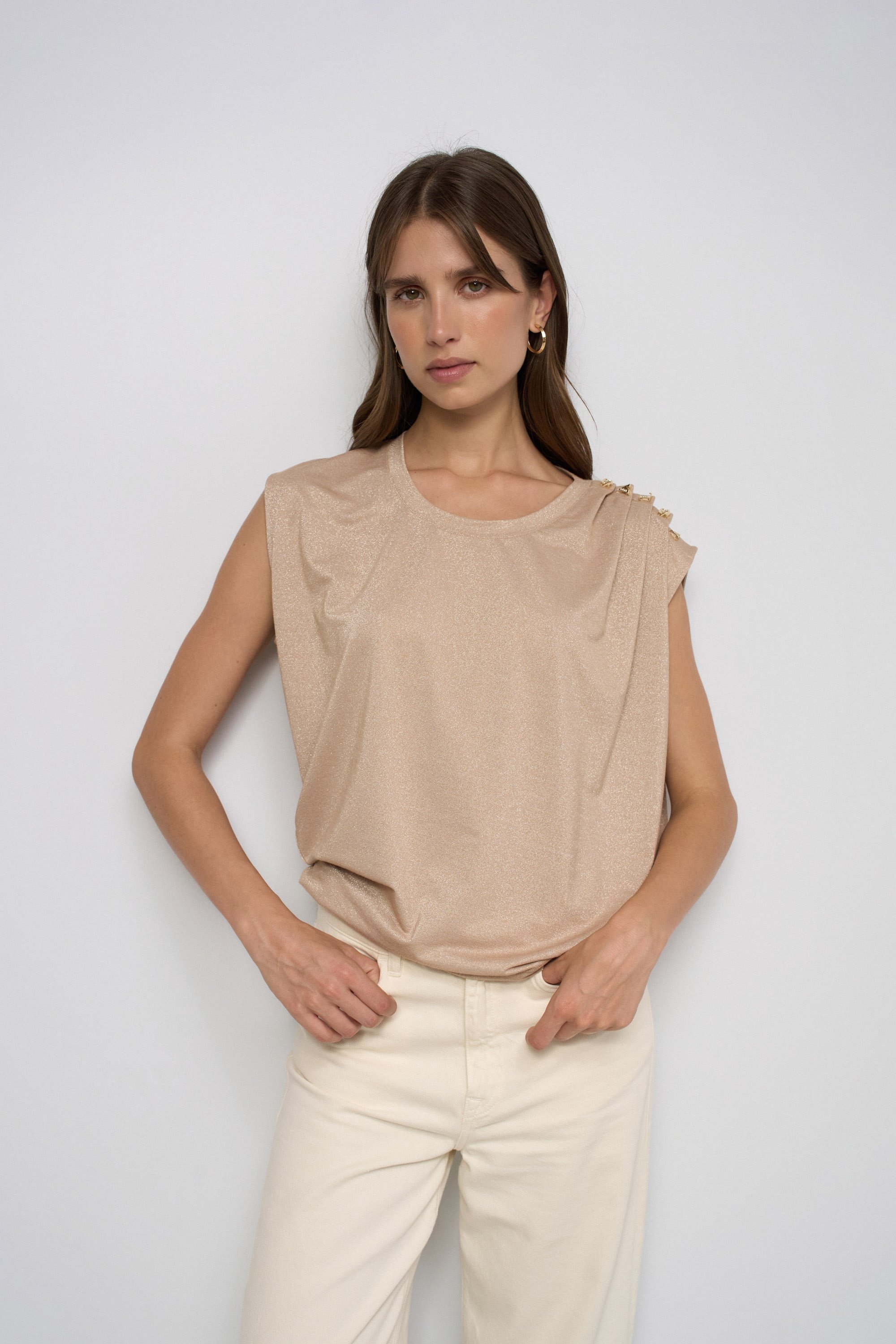 T-SHIRT AVEC Fil textile, SALSA JEANS