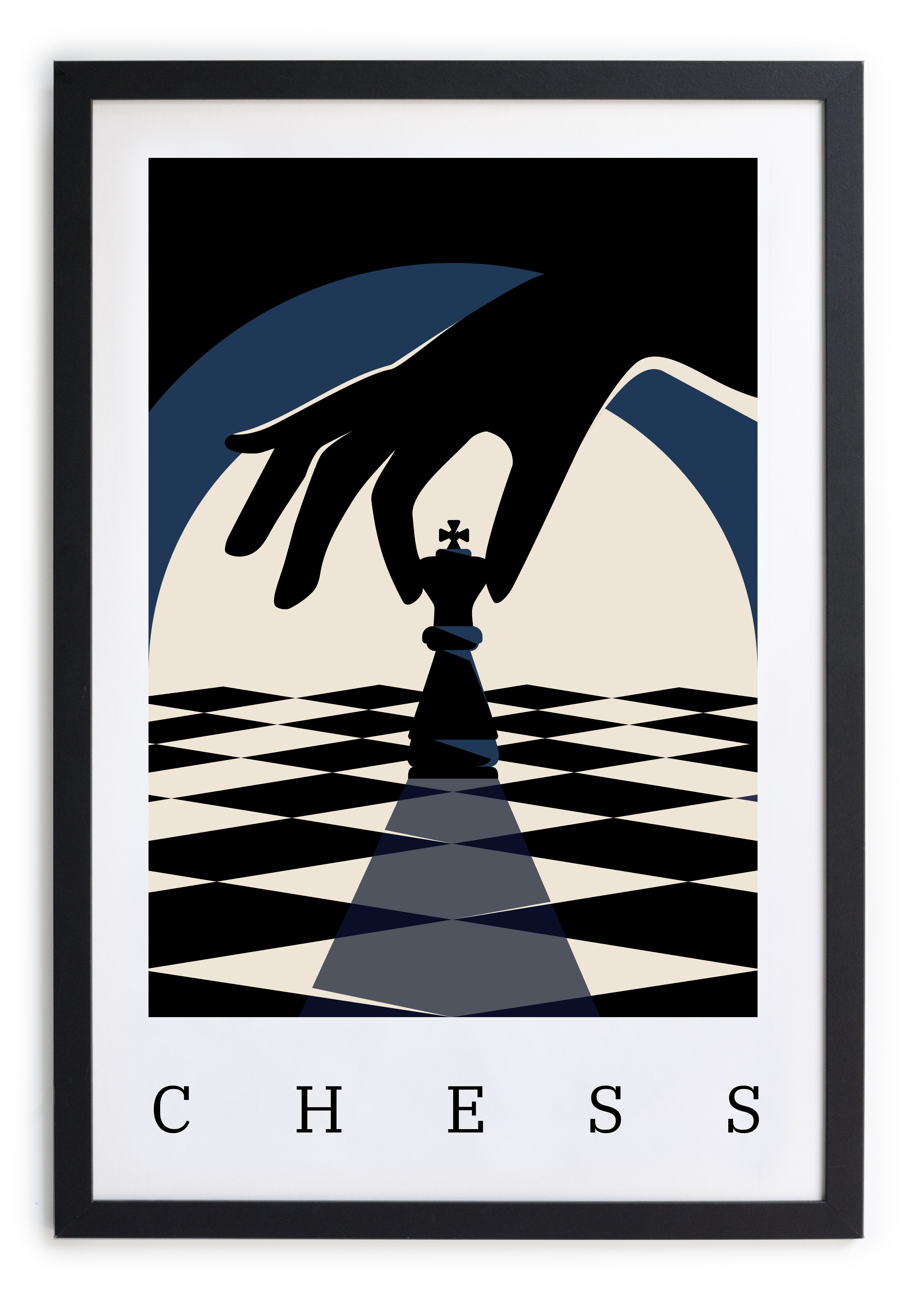Tableau avec cadre Affiche d'échecs, REALLY NICE THINGS