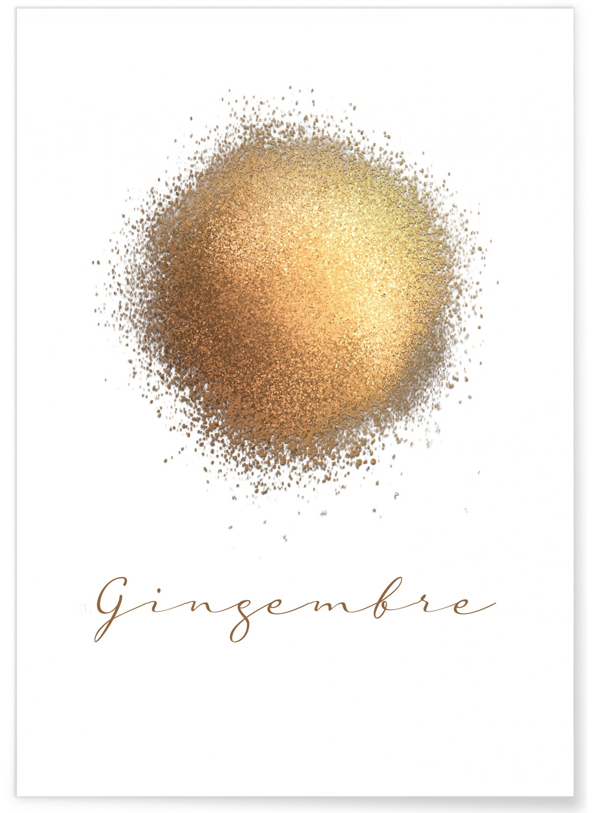 Affiche Gingembre, L'AFFICHERIE