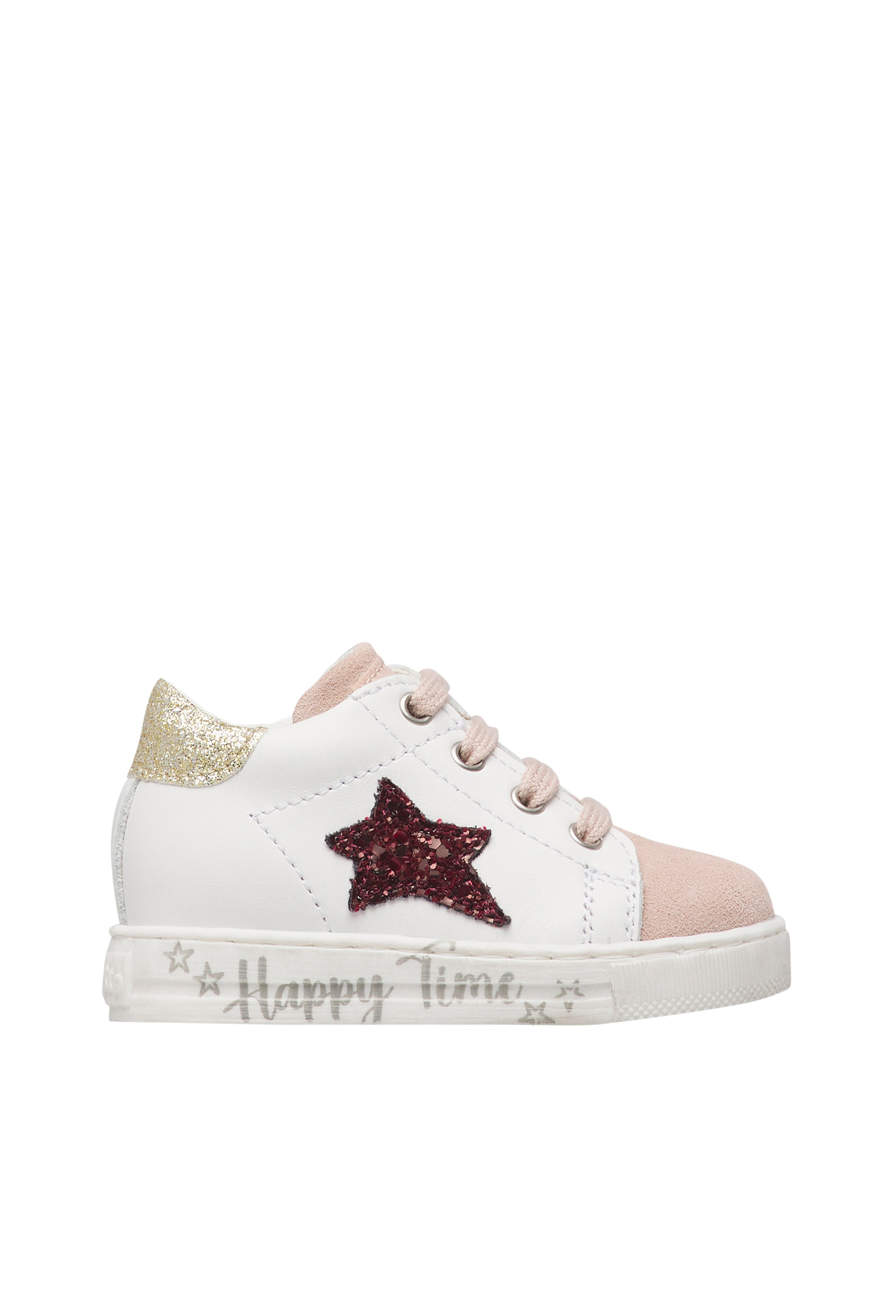 Sneakers en cuir et velours SASHA, FALCOTTO