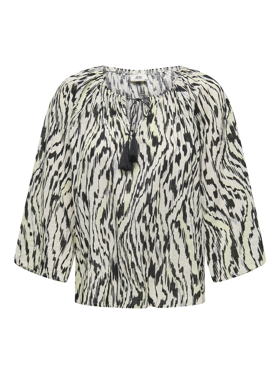 Blouse imprimée avec col à nouer, JDY