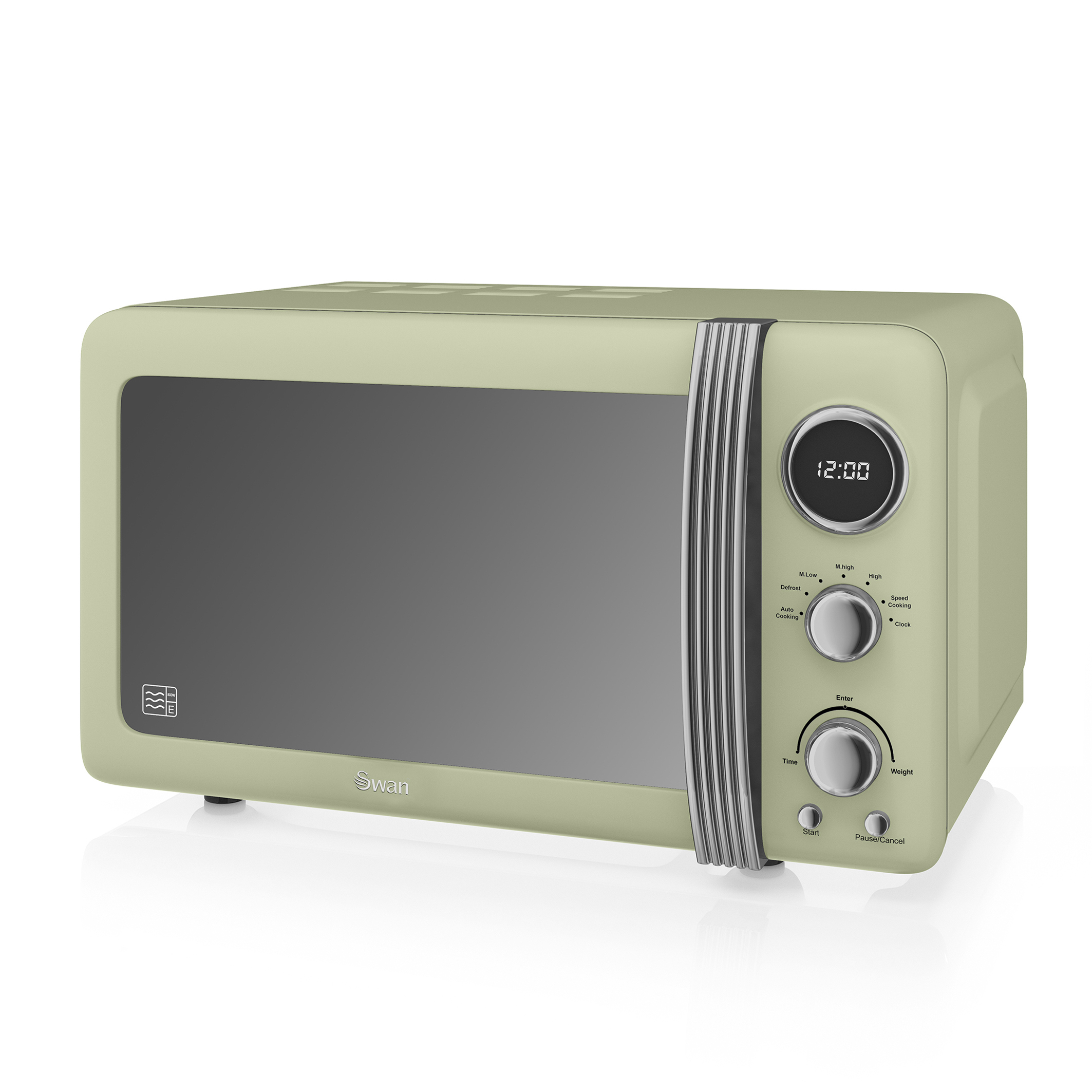 retro green microwave oven