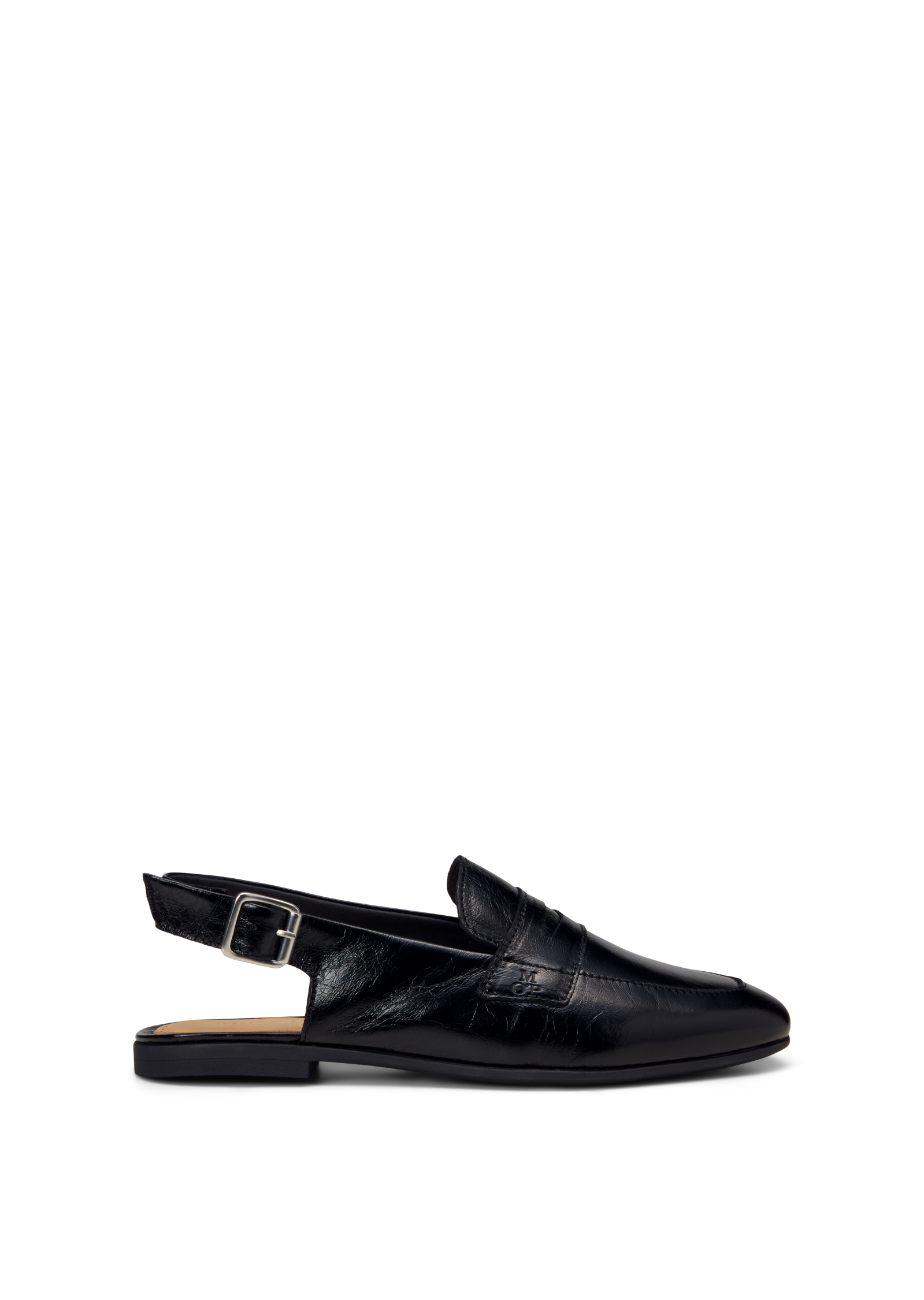 Molette slingback modèle Safina en cuir de vache raffiné, MARC O'POLO