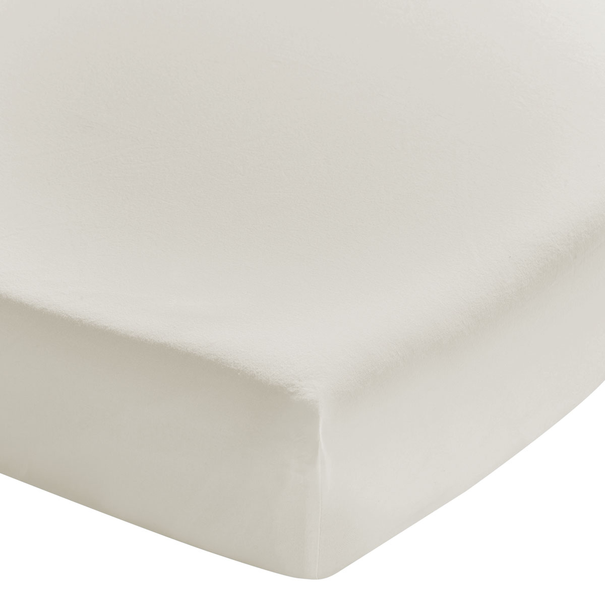 Drap housse uni en coton lavé, Made in France, SOFT LINE, ESSIX