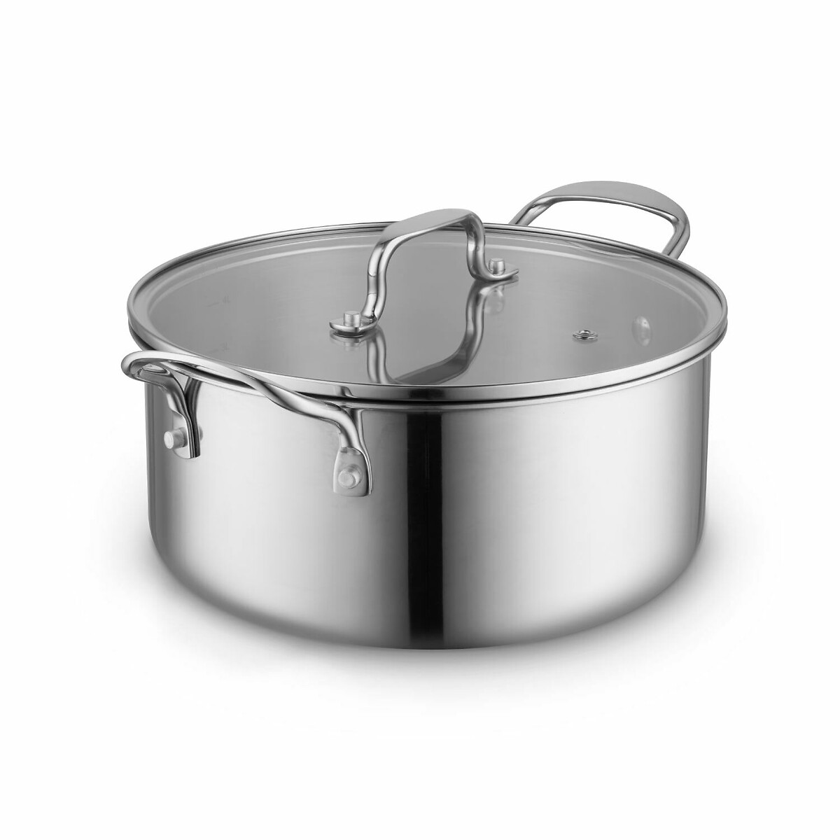24cm SLT Core Tri-ply Casserole with Lid, SUR LA TABLE