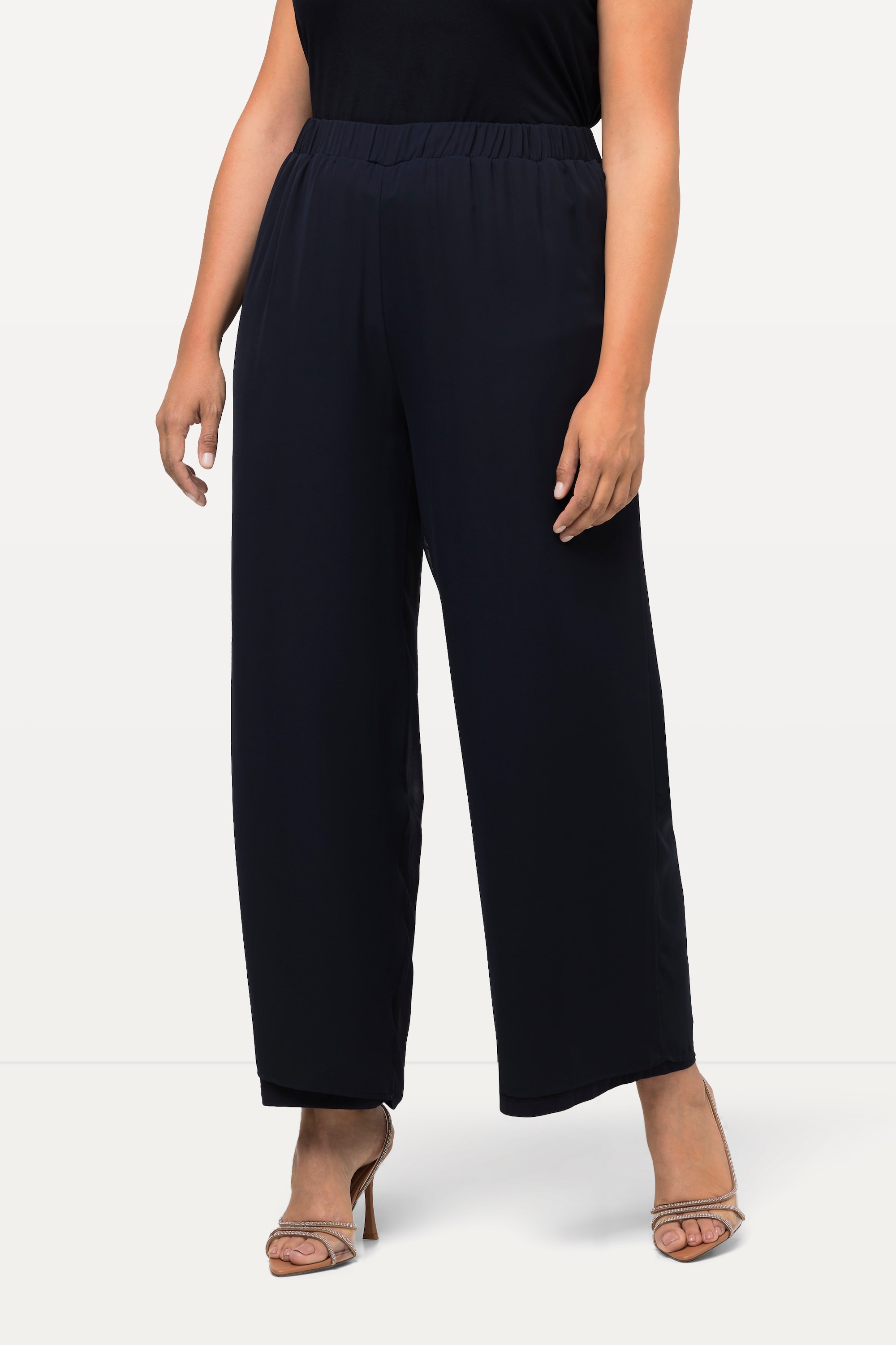 Pantalon en mousseline double épaisseur, ULLA POPKEN