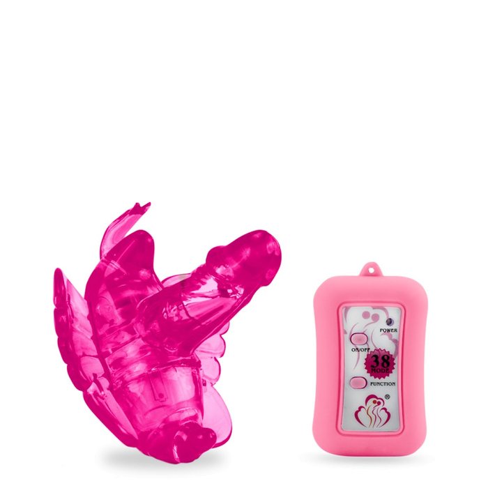 Image 0 Culotte vibrante à distance papillon gode 38 vitesses - Vibromasseur femme et couple LOVE AND VIBES Culotte vibrante à distance papillon gode 38 vitesses - Vibromasseur femme et couple LOVE AND VIBES image 0