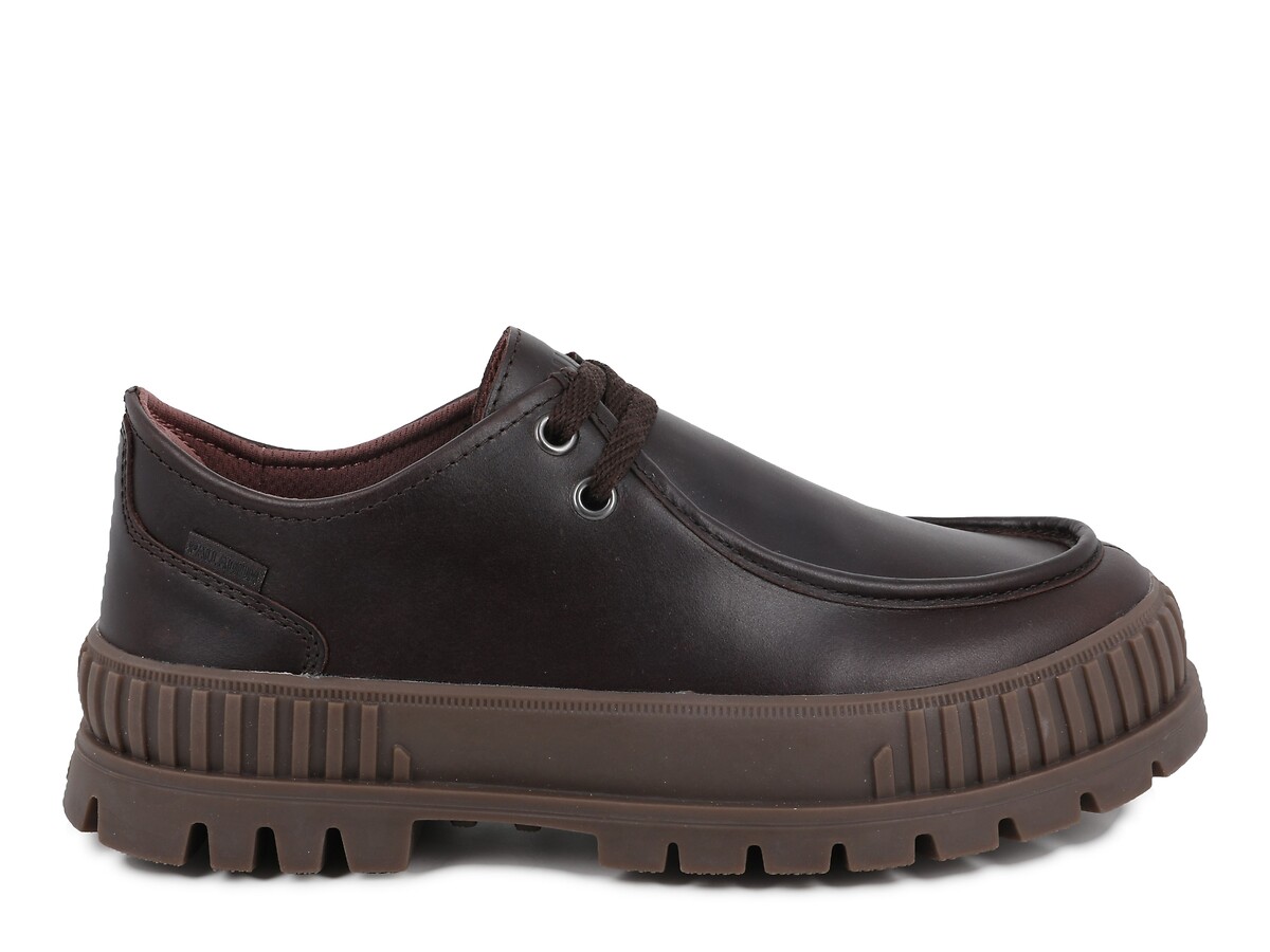 Mocassins à lacets Pallashock Moc LTH en cuir, PALLADIUM