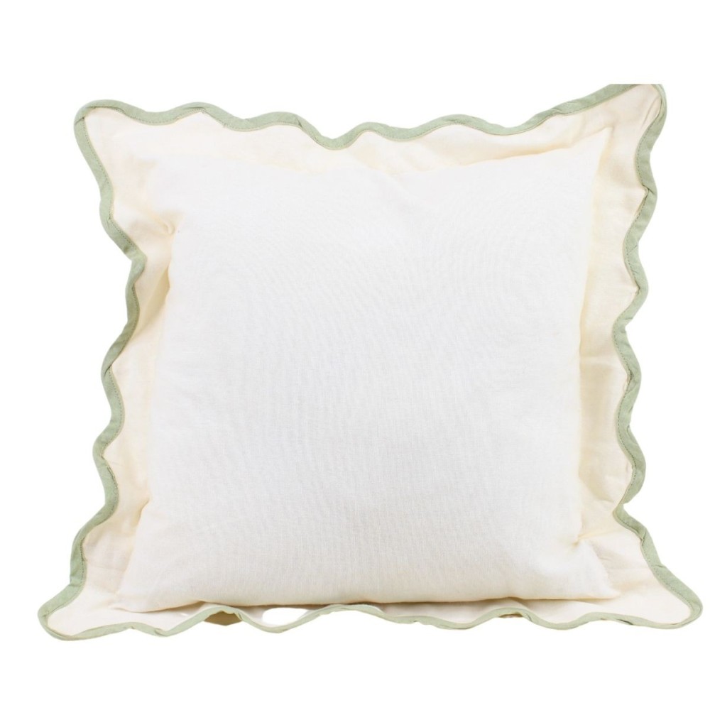 Coussin contour vagues 40x40cm, ORNAMI