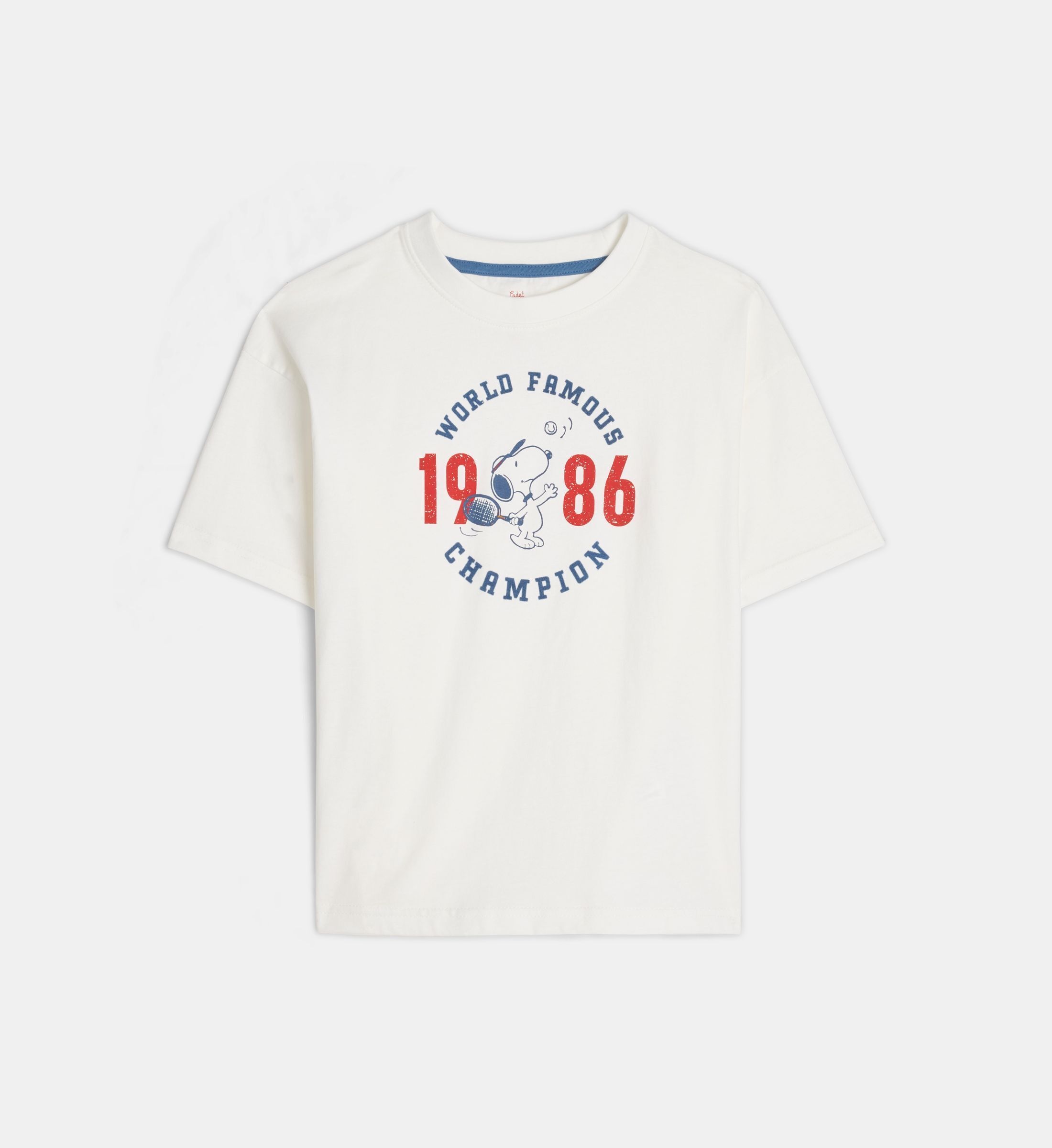 T-shirt taurent en coton bio, CADET ROUSSELLE