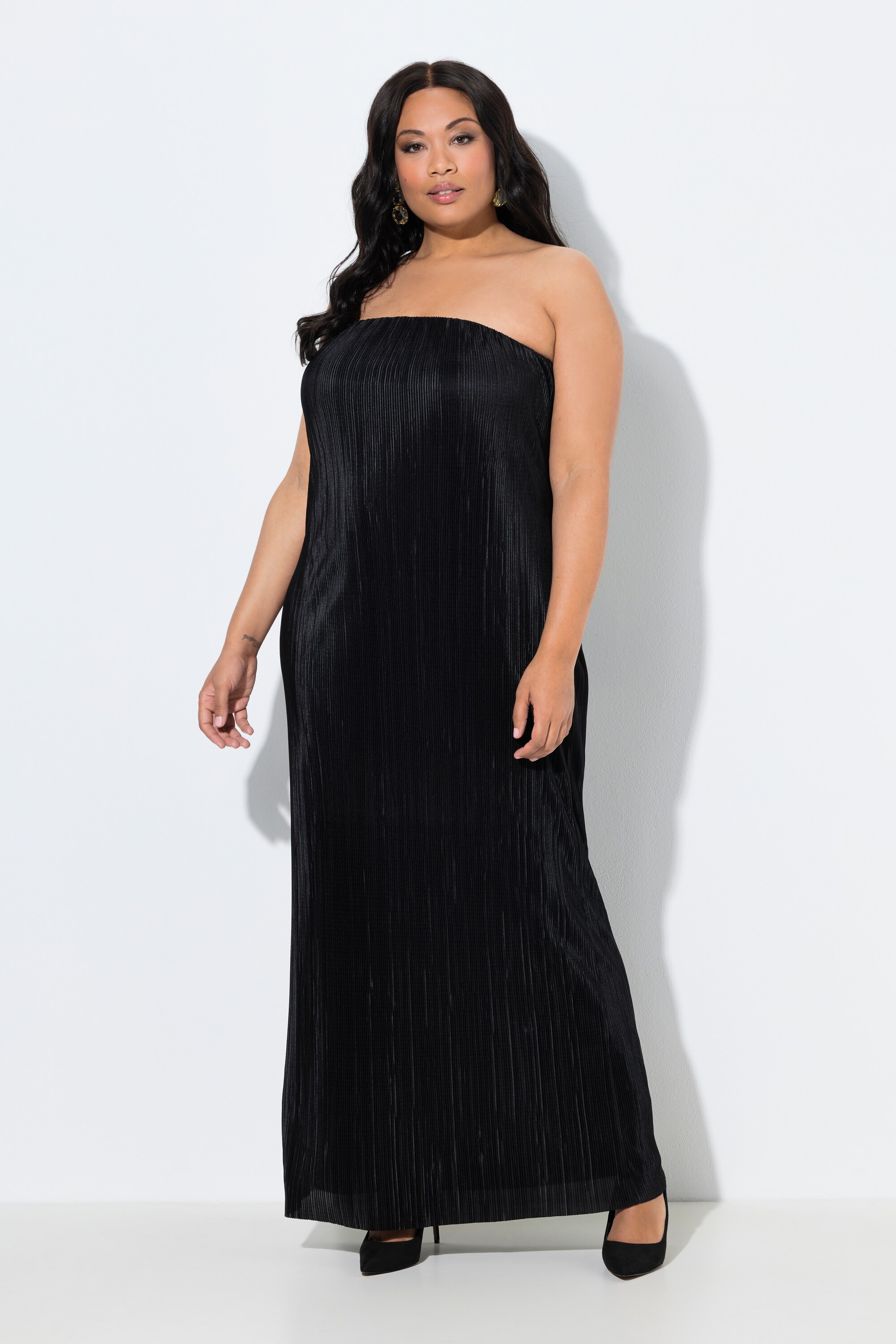 Robe maxi plissée, ULLA POPKEN