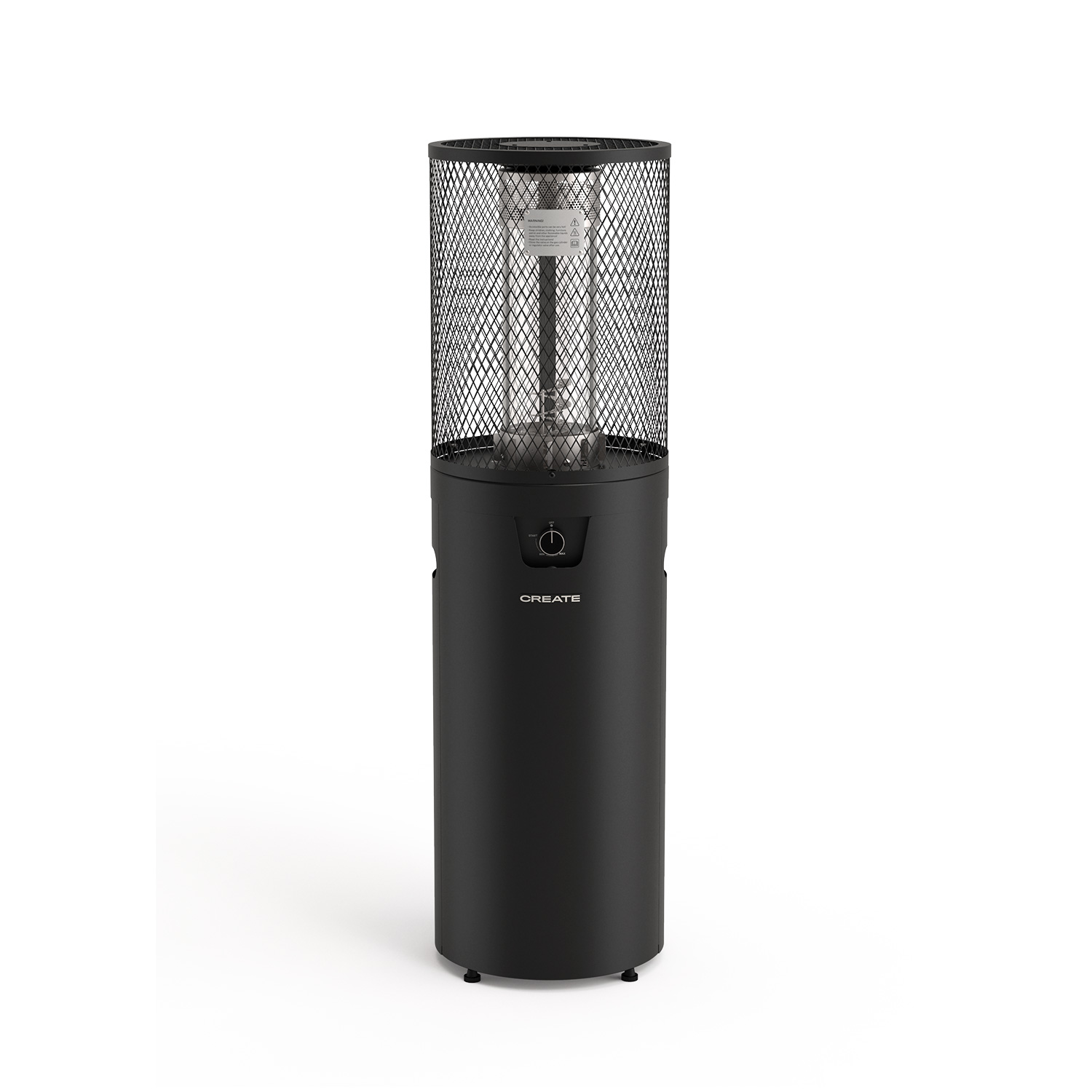 Chauffage à gaz 8kW FIRE ROUND HEATER, CREATE