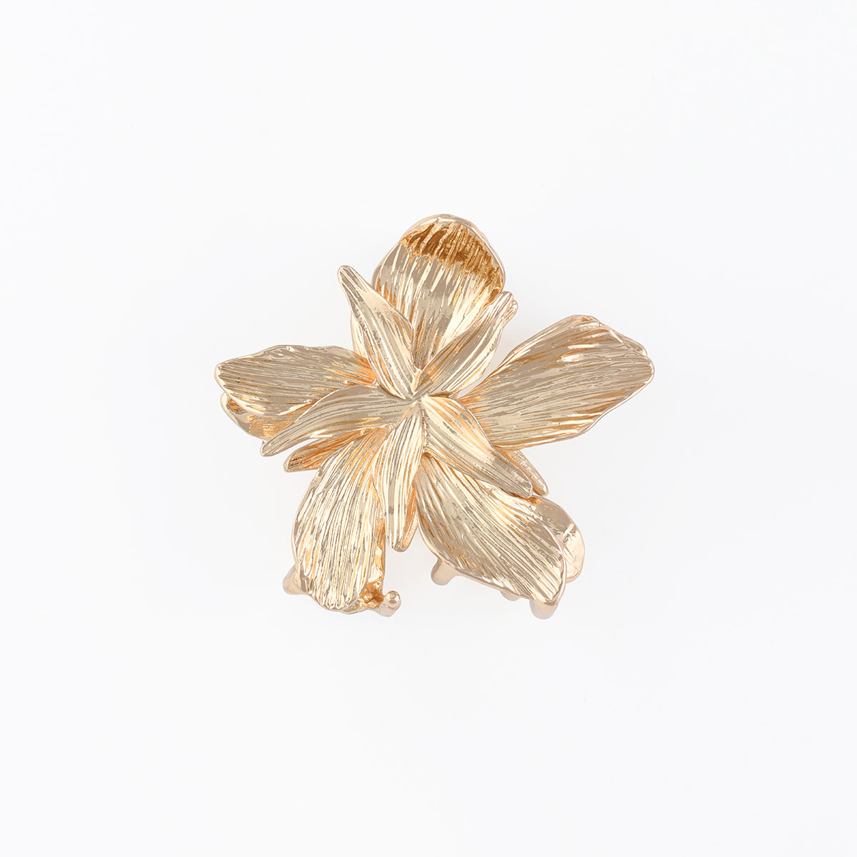 Pince à cheveux fleur dorée, BALABOOSTE