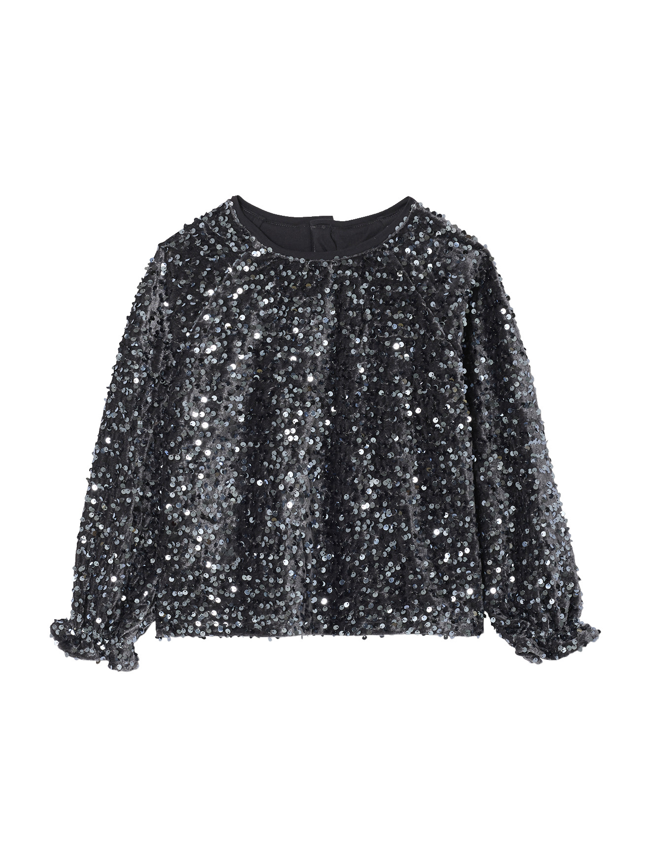 Blouse noël à sequins, VERTBAUDET