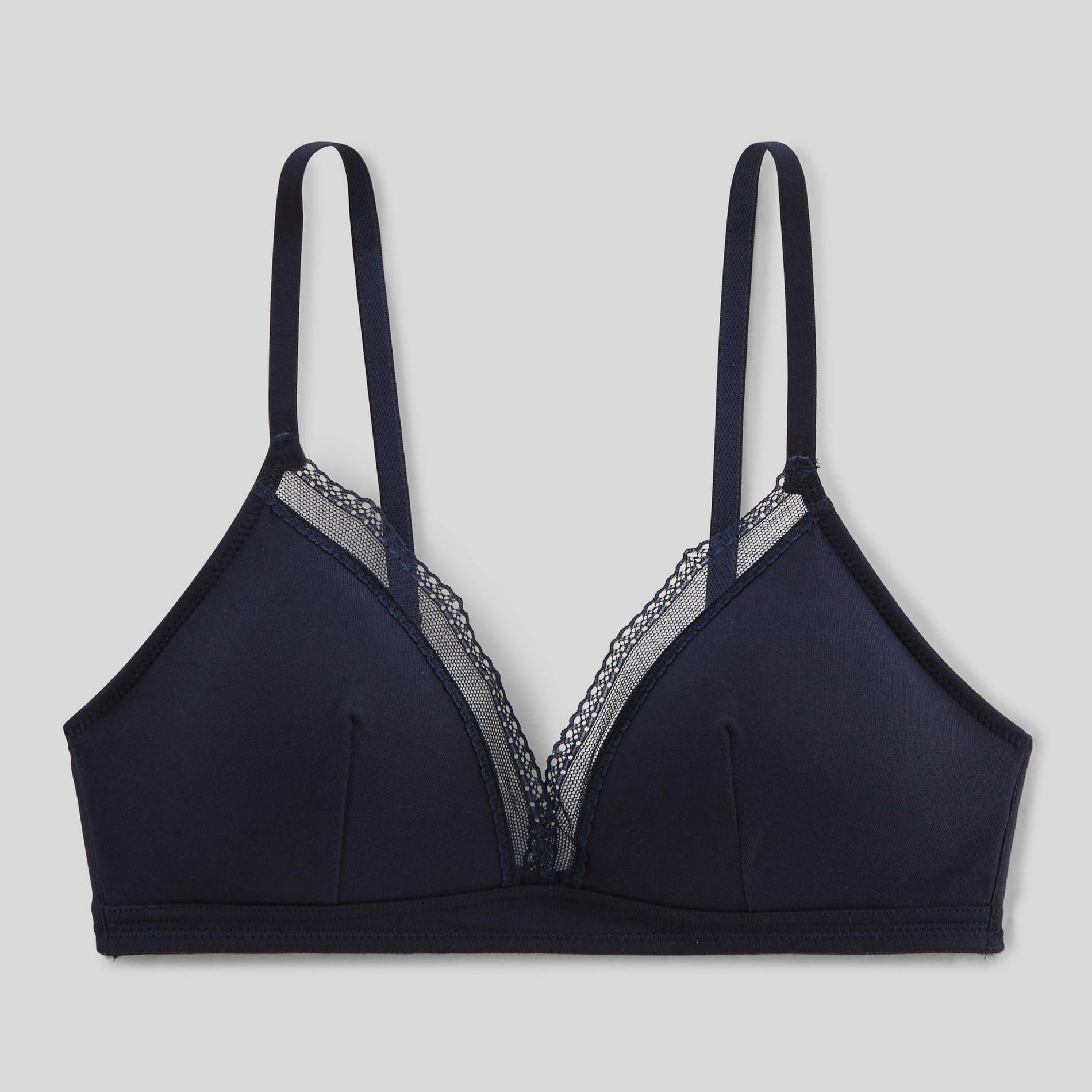 Soutien-gorge triangle paddé DIANE contenant du coton BIO GOTS, MONOPRIX