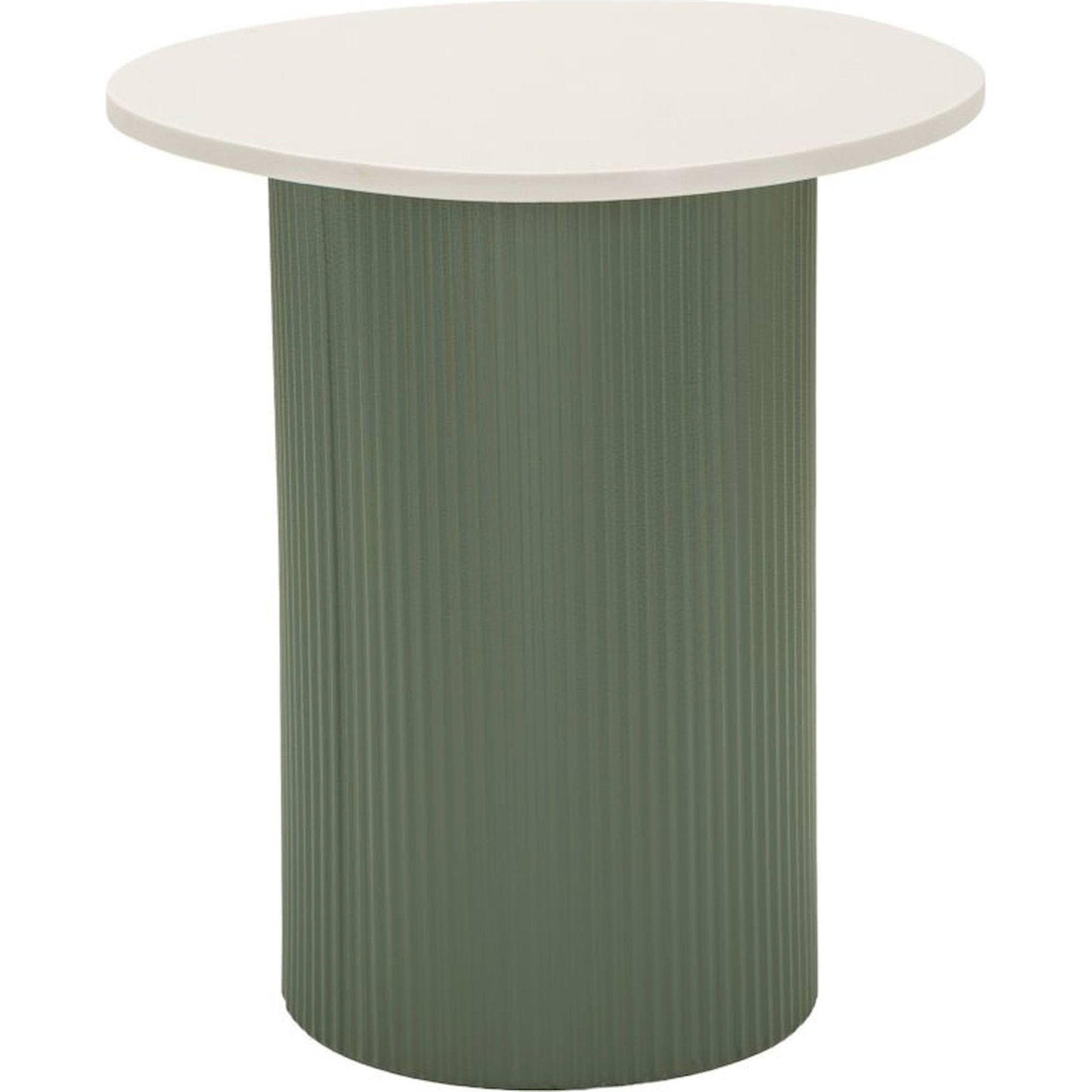 Table d'appoint ronde plateau effet marbre MODERN, RECOLLECTION