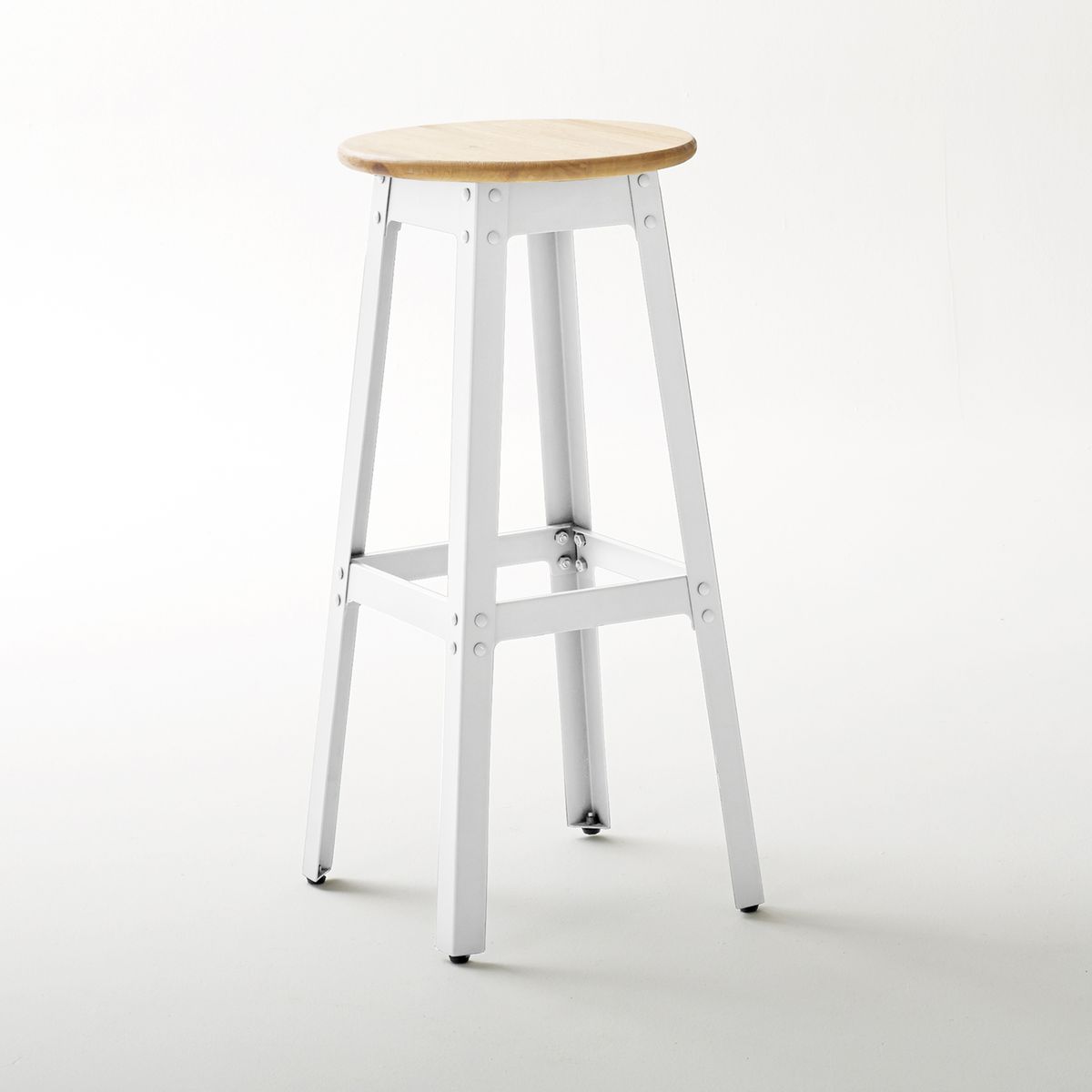 tabouret style industriel, haut. 75 cm, hiba