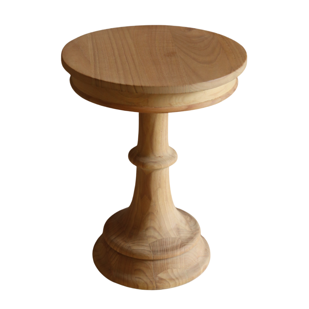 Guéridon en bois de mindi SUZON, HYDILE