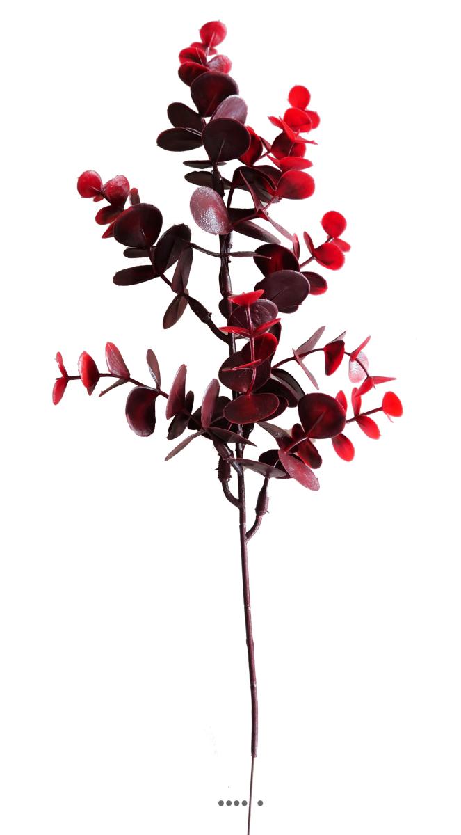 Pic Eucalyptus artificiel H 36 cm plastique, ARTIFICIELLES