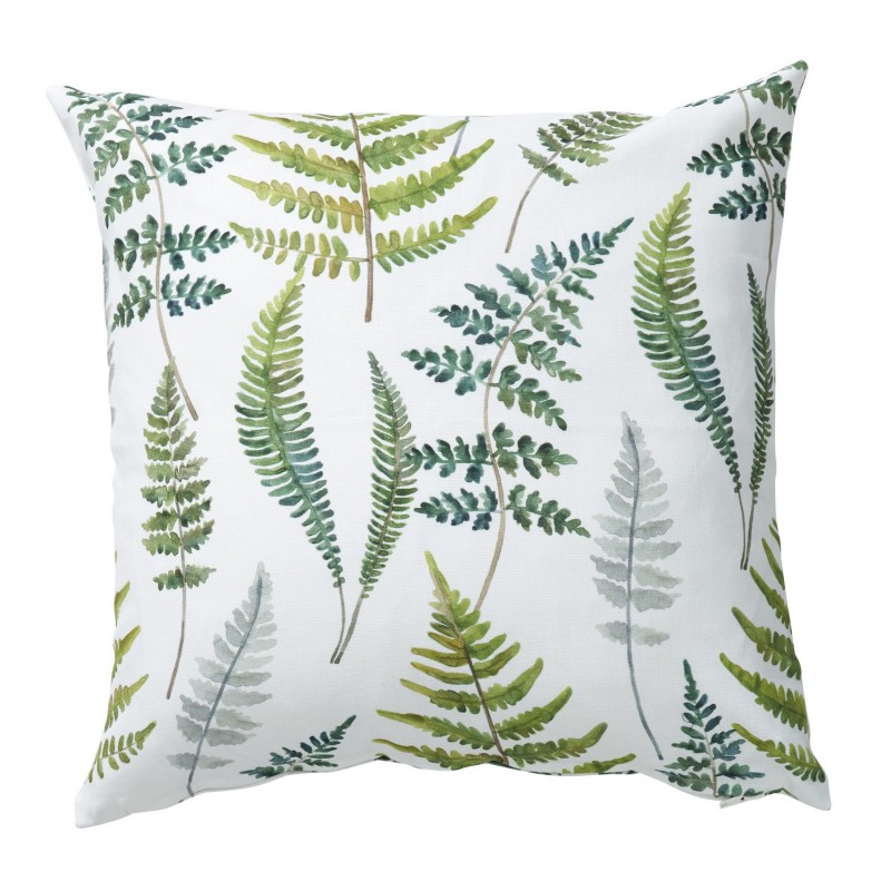 Housse de coussin coton imprimé fougères  Fraken, KLIPPAN