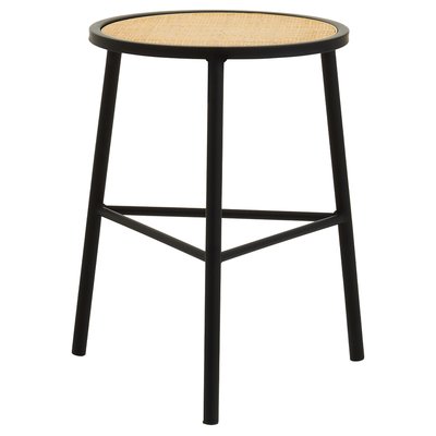 Rattan and Metal Dining Stool PREMIER