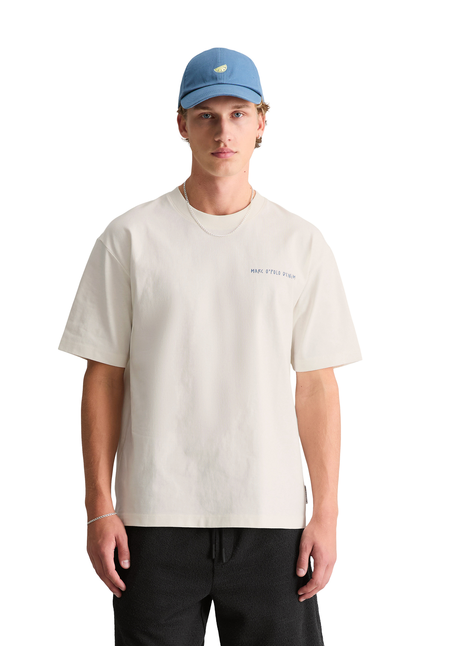 T-shirt Crayfish Capsule avec impression dans le dos, MARC O’POLO DENIM