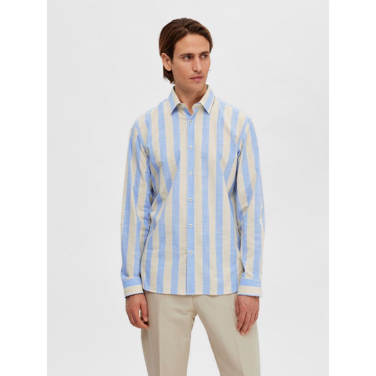 La redoute chemise best sale homme manches longues
