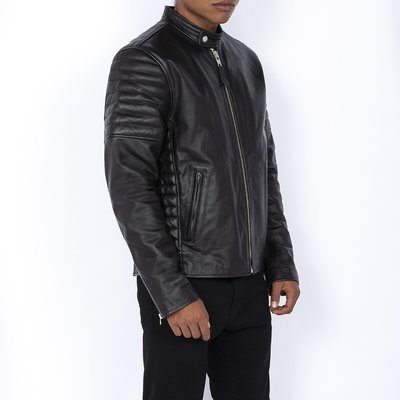 LC Joe Biker Jacket in Leather SCHOTT