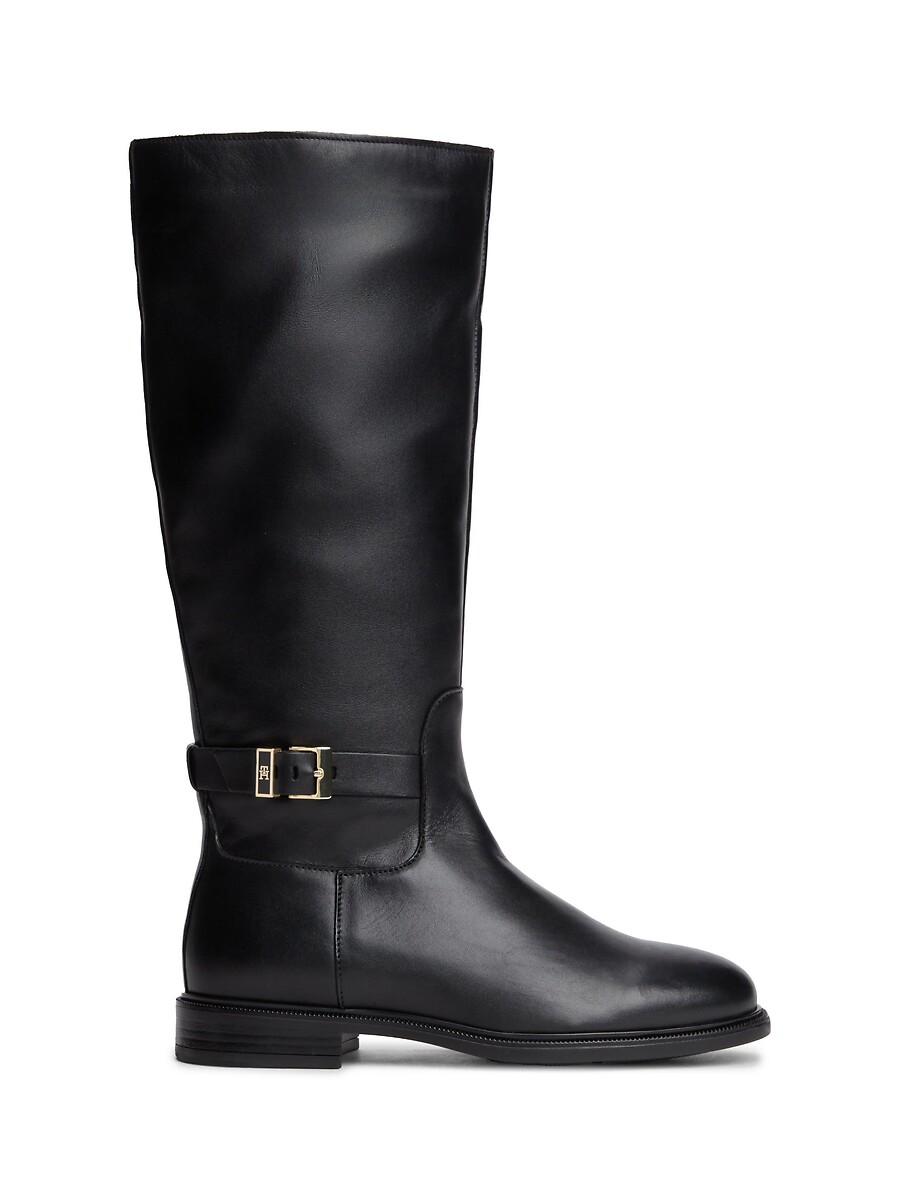 Tommy Jeans Botas planas de piel — foto 2
