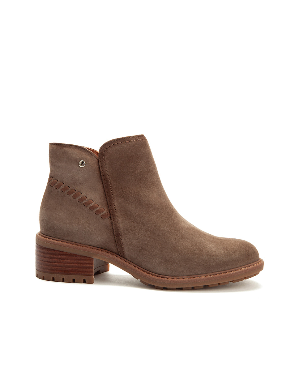 Bottines en cuir suède, MEDINA, PIKOLINOS