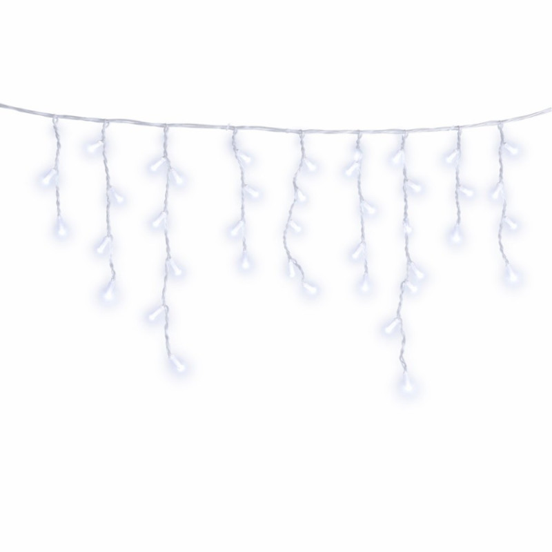 Guirlande Pro Stalactite 20m Blanc Froid Fixe 720 Leds 230v, MILLUMINE