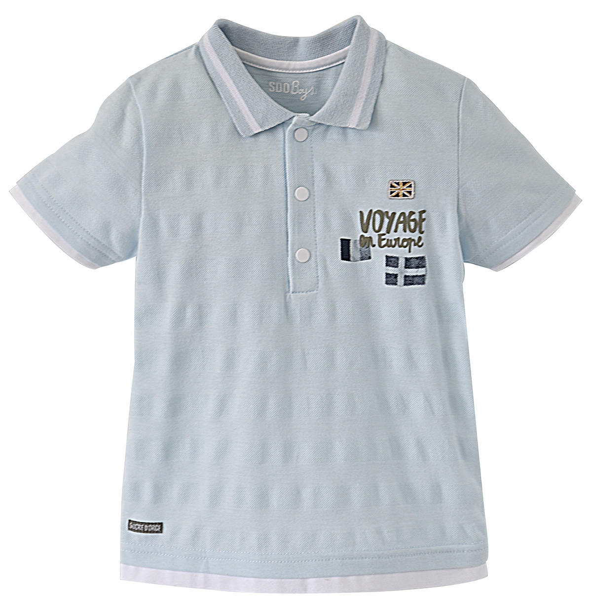 Polo jersey garcon manche courte les grands de sucre d'orge, SUCRE D'ORGE