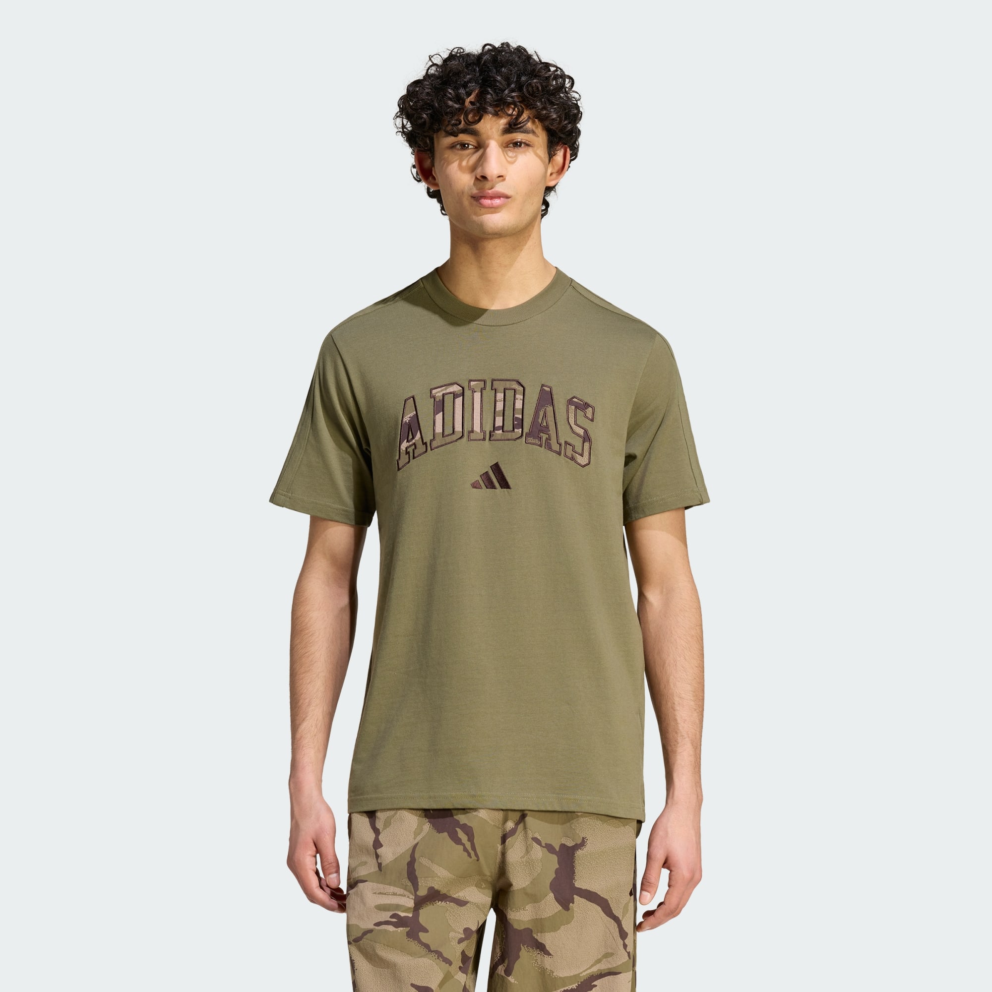 T-Shirt Camo Seasonal Essentials, ADIDAS SPORTSWEAR