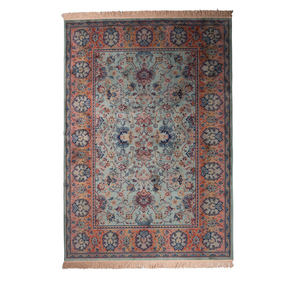 Tapis de salon persan vert - Old Bid, DUTCHBONE