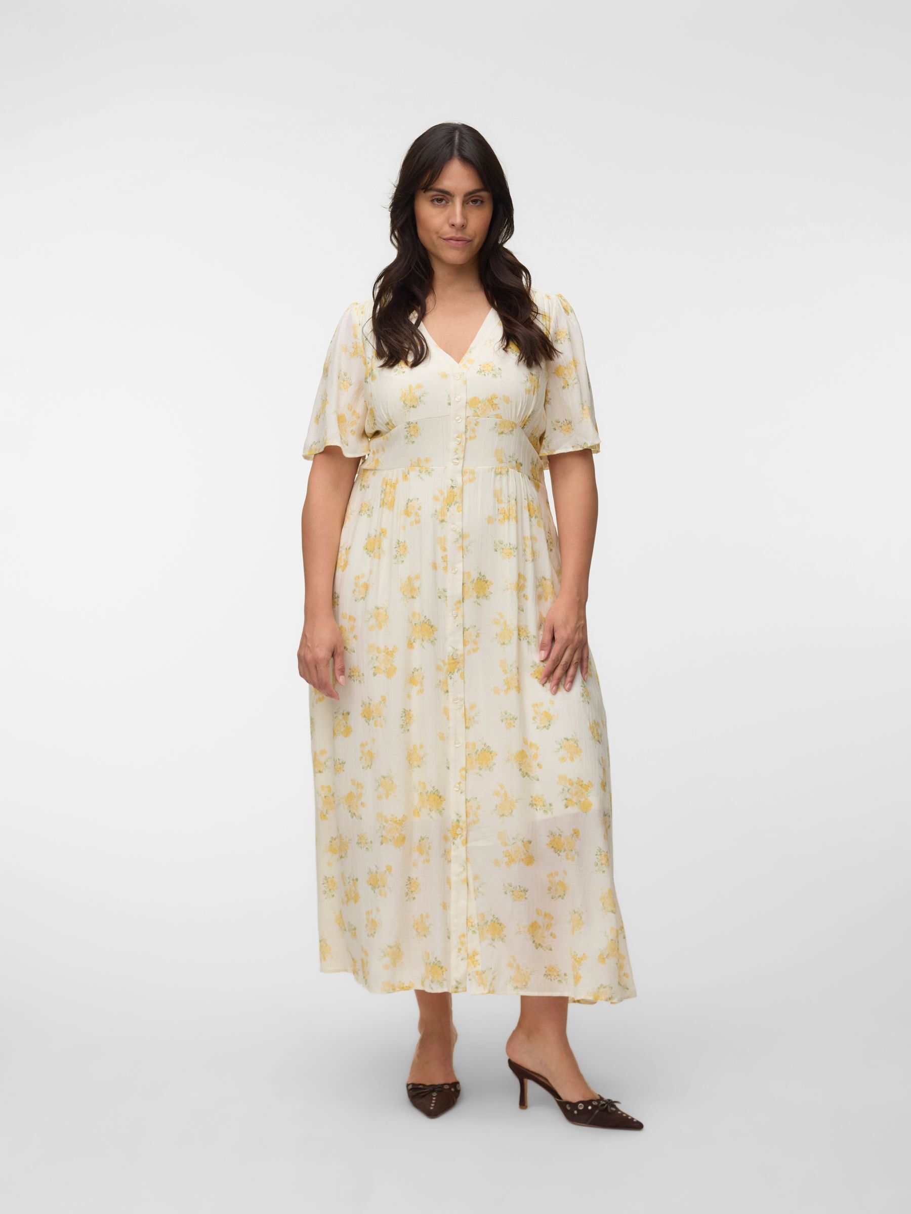 Robe Smockée, VERO MODA