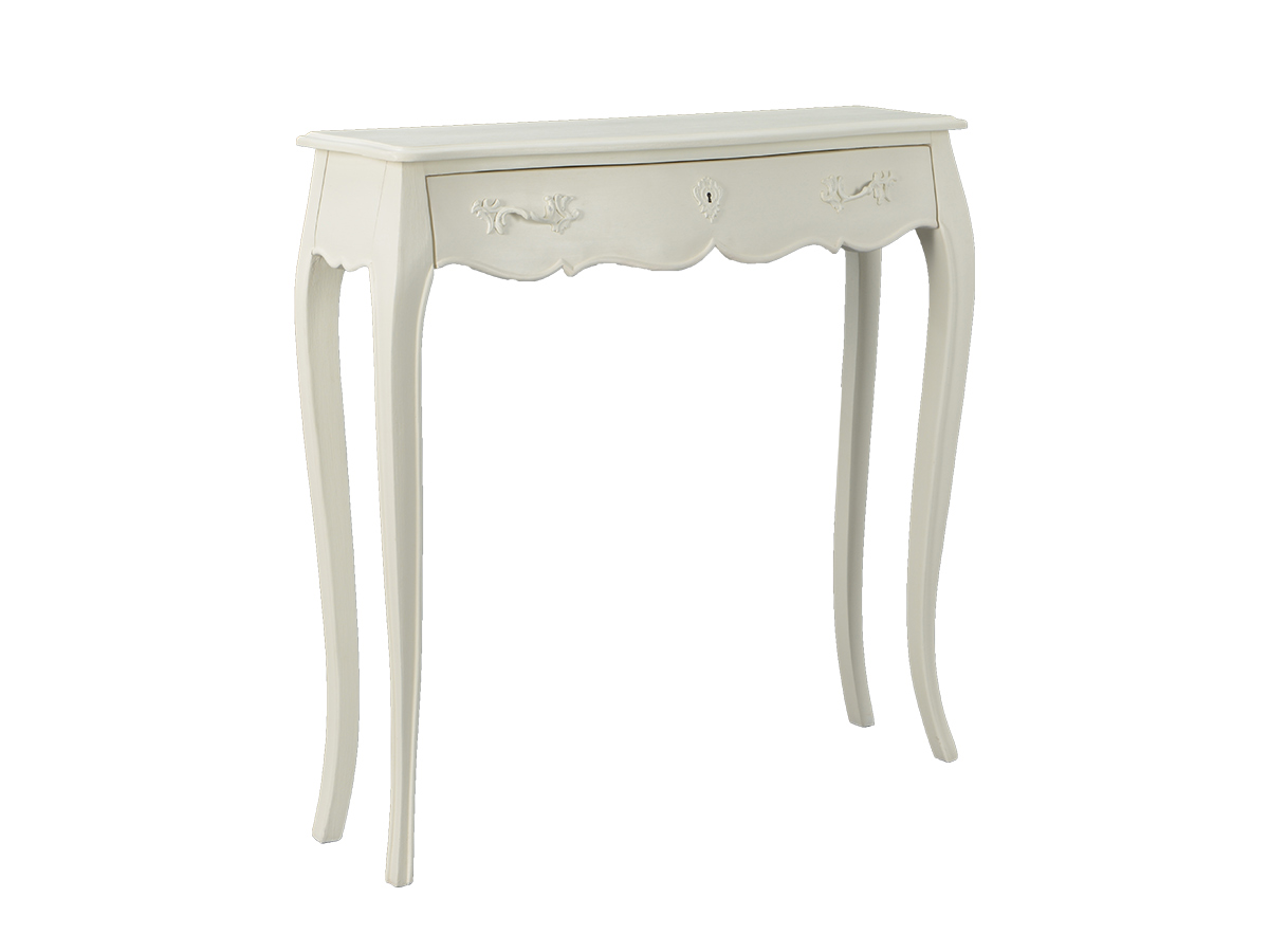 Console Murano Blanc 1 Tiroir, AMADEUS
