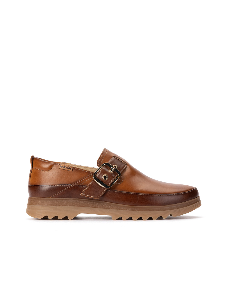 Chaussures plates cuir Vigo, PIKOLINOS