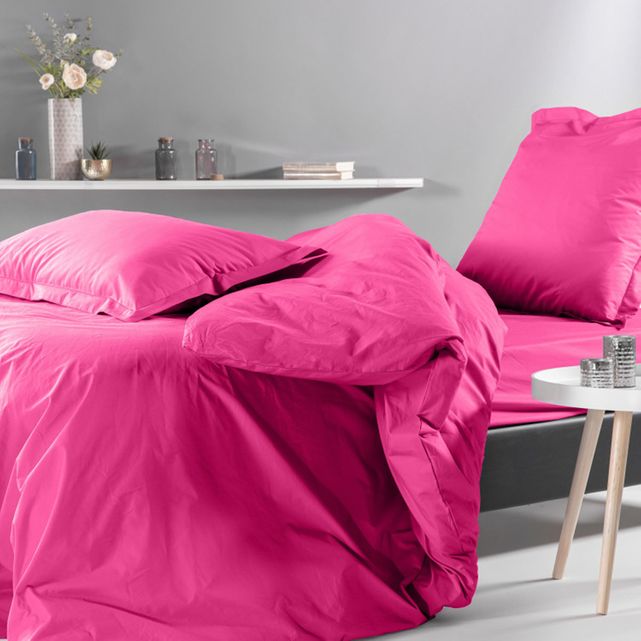 Housse de couette coton lavé bio rayures - La Cerise Sur le Gâteau