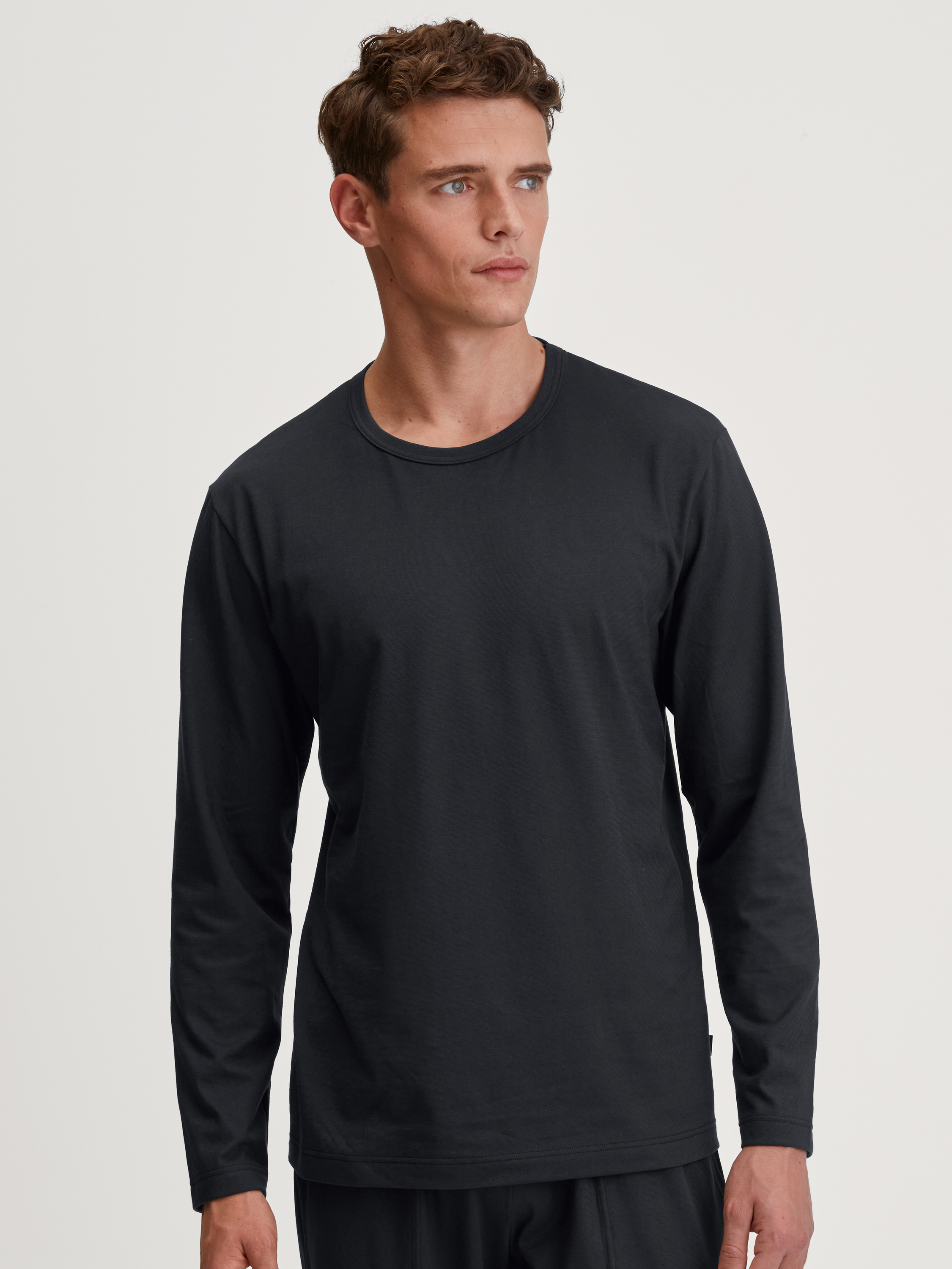 T-shirt à manches longues manches longues Coton RMX SLEEP HOLIDAY, CALIDA