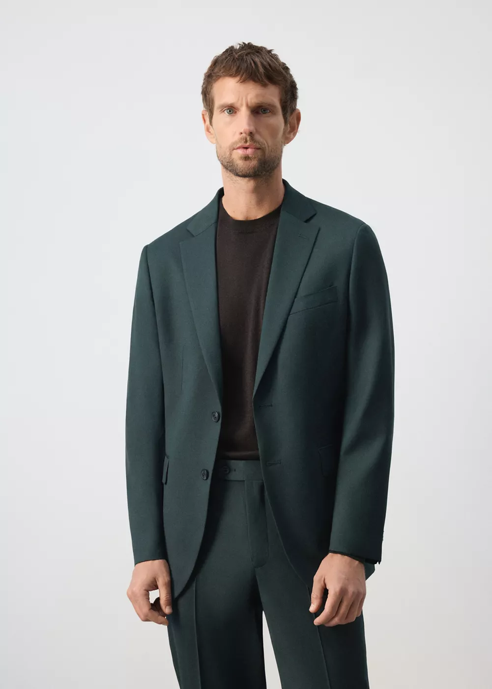 Veste costume Turin 100 % laine vierge, MANGO MAN