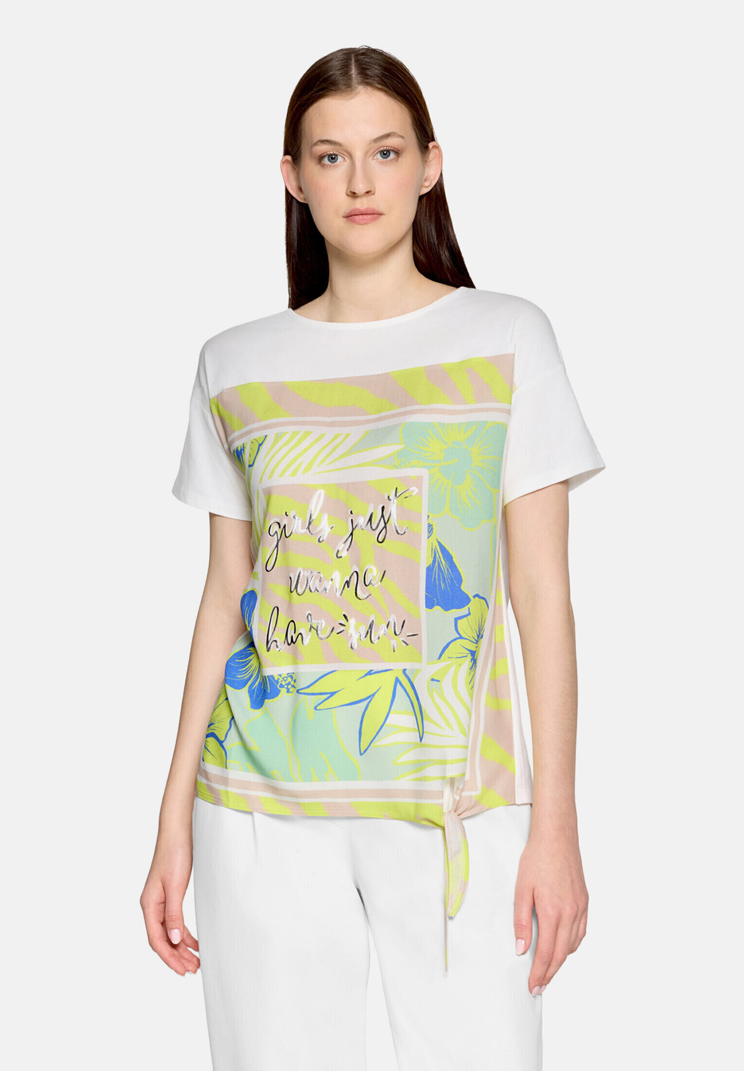 T-shirt façon blouse à nœud, BETTY BARCLAY