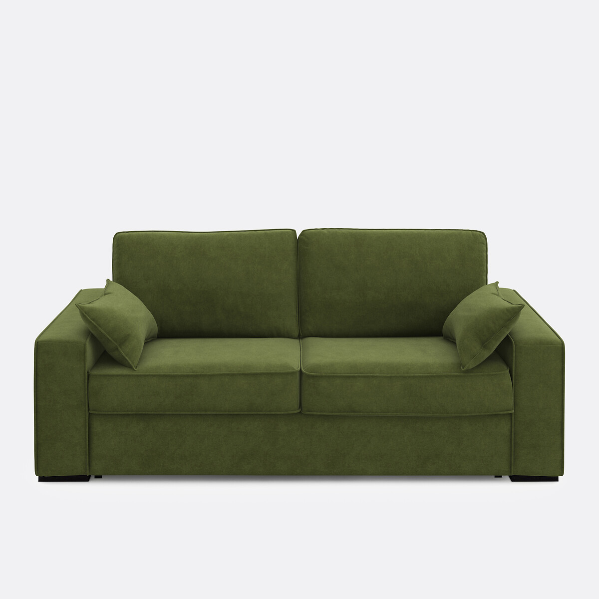 LA REDOUTE INTERIEURS Bank-bed fluweel, mousse Cécilia