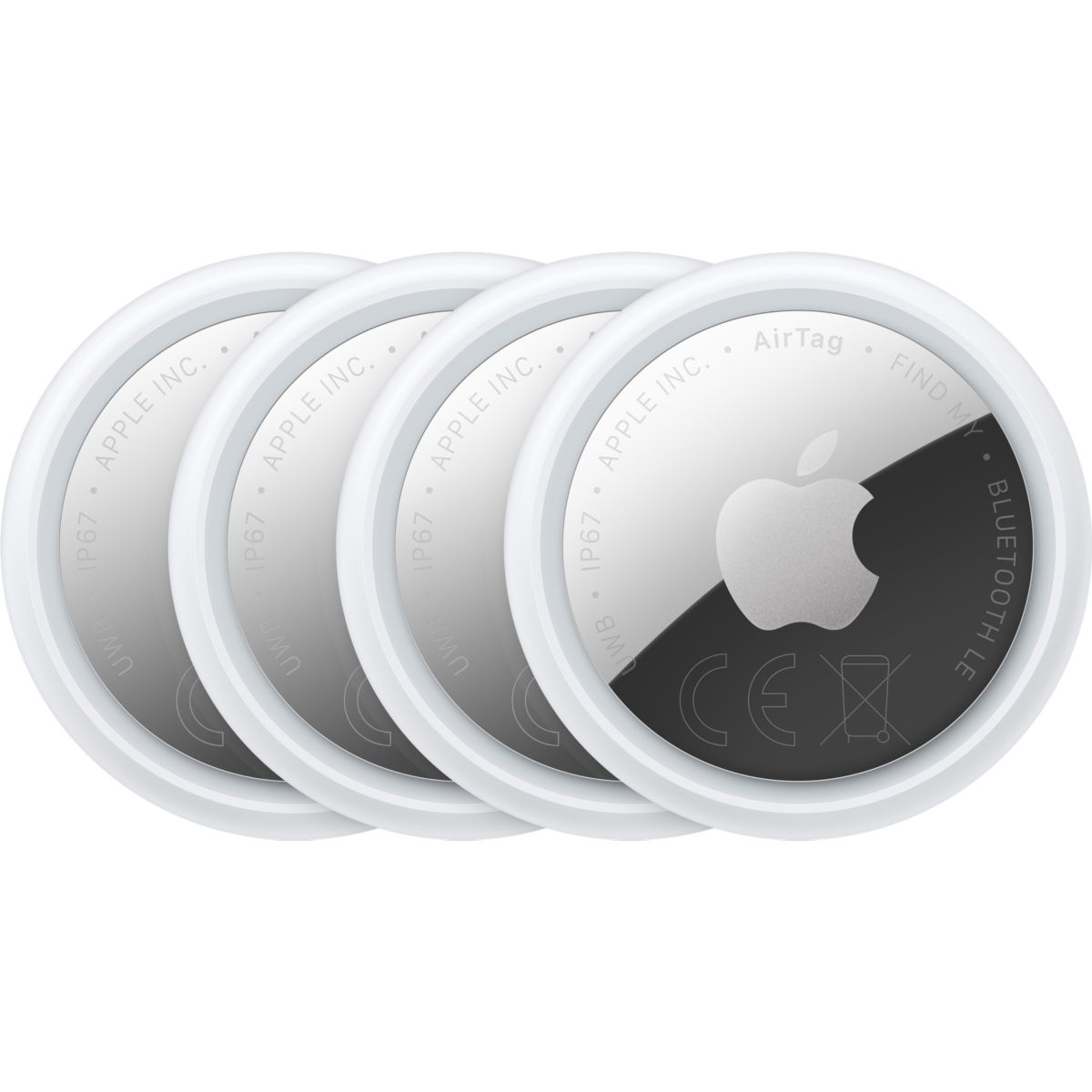 Tracker GPS AirTag pack de 4 - 2nd gen, APPLE
