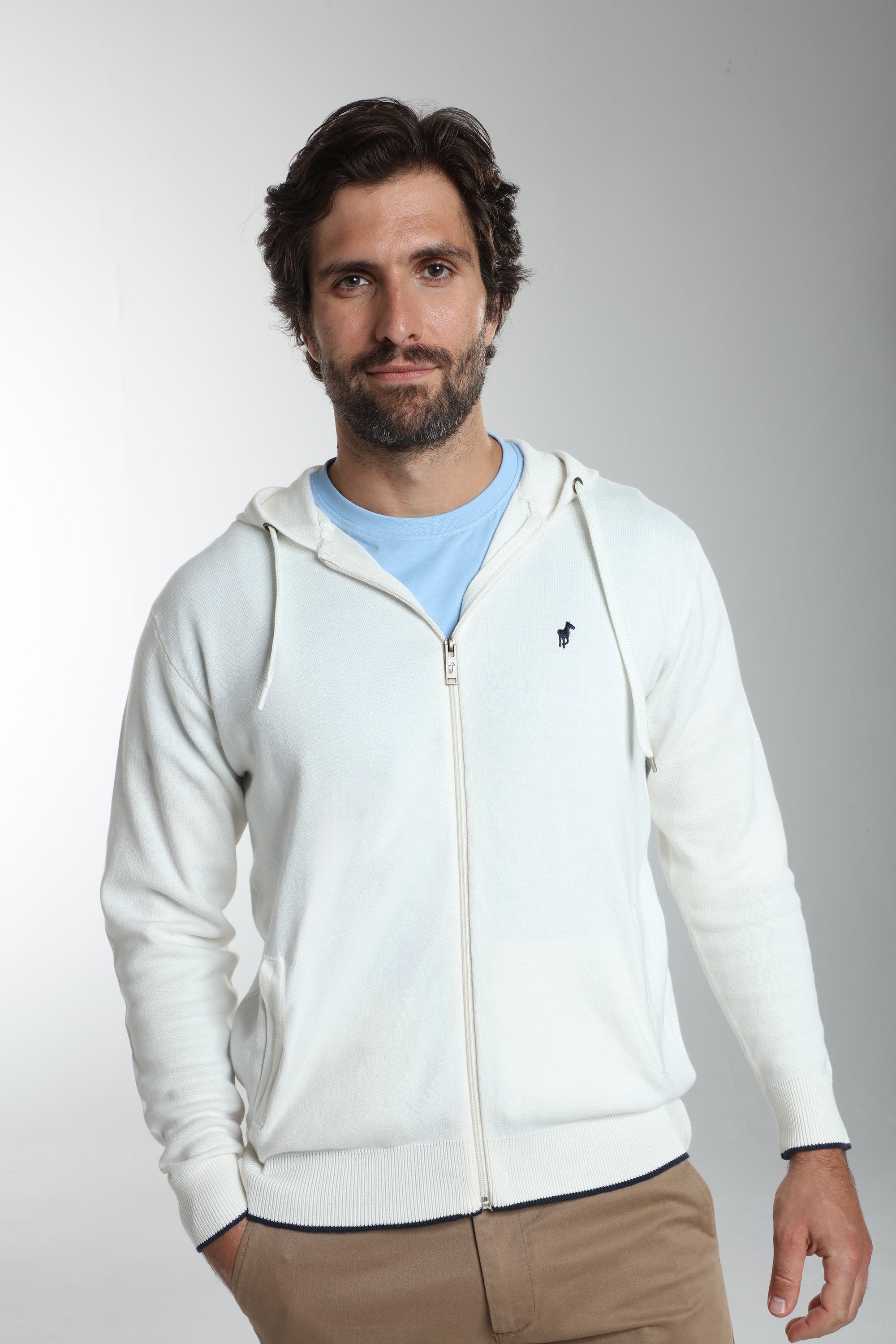Gilet manches longues coton MICHEL, GENTLEMAN FARMER