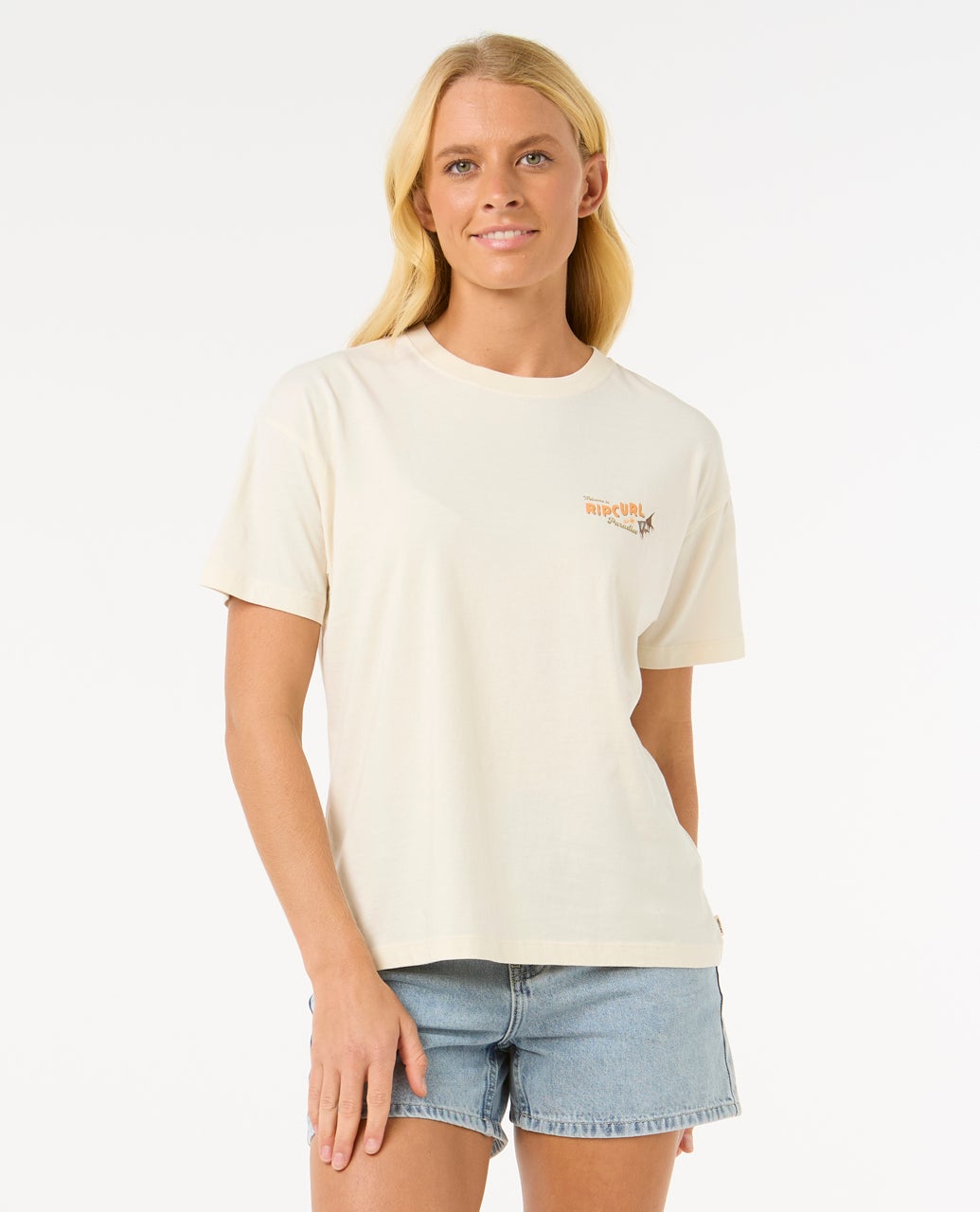 T-shirt CALA VADELLA RELAXED TEE, RIP CURL